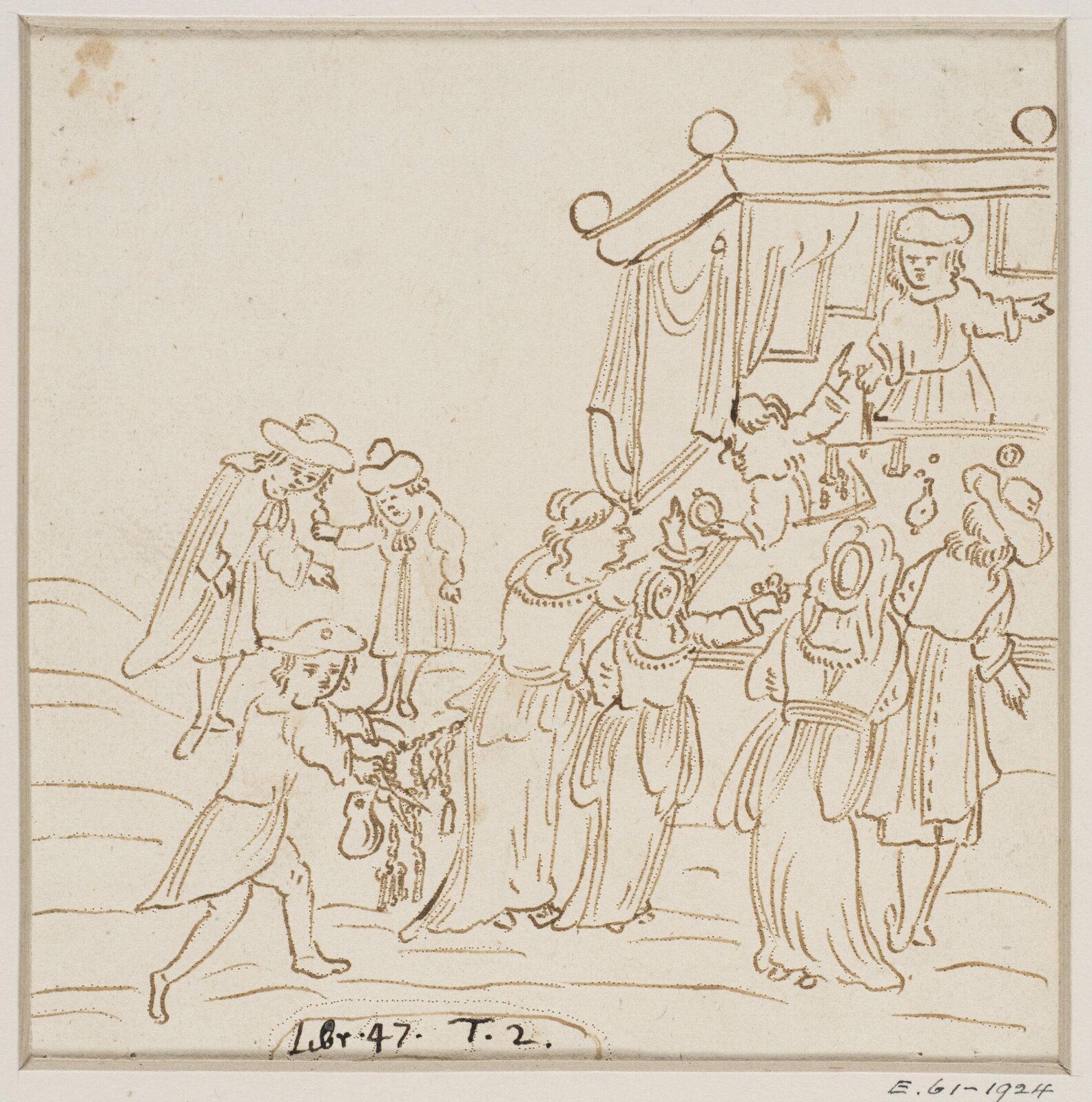 Drawing, early 18th century