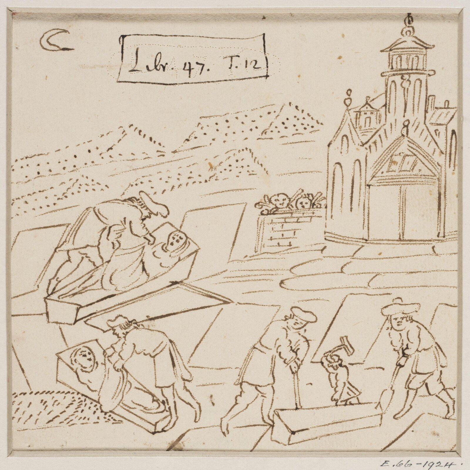 Drawing, early 18th century
