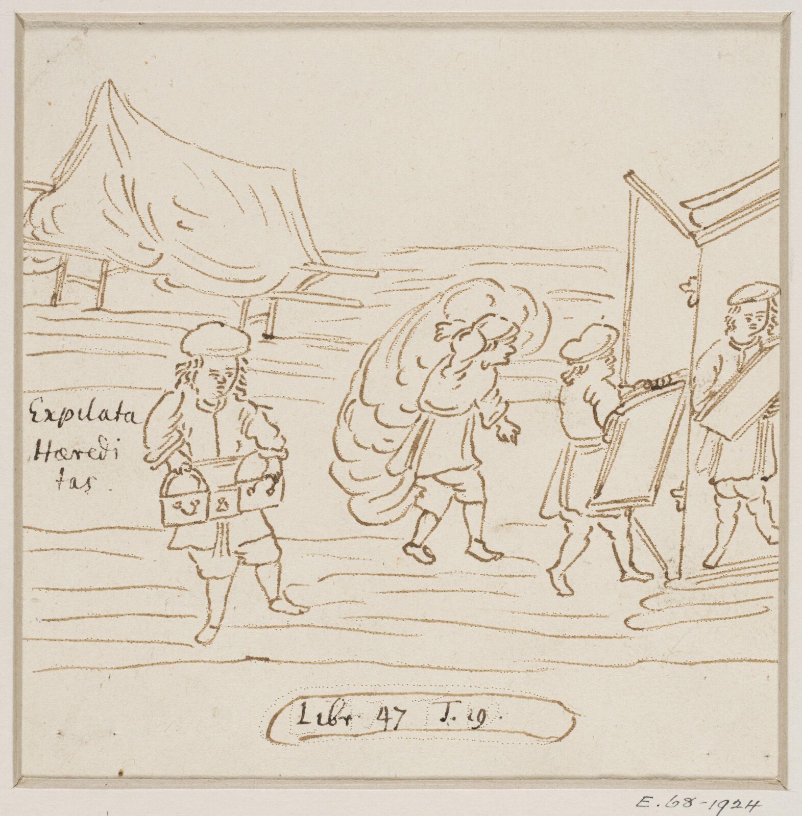 Drawing, early 18th century