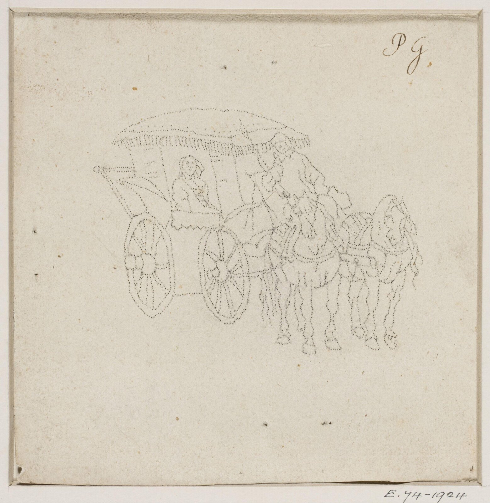 Drawing, early 18th century