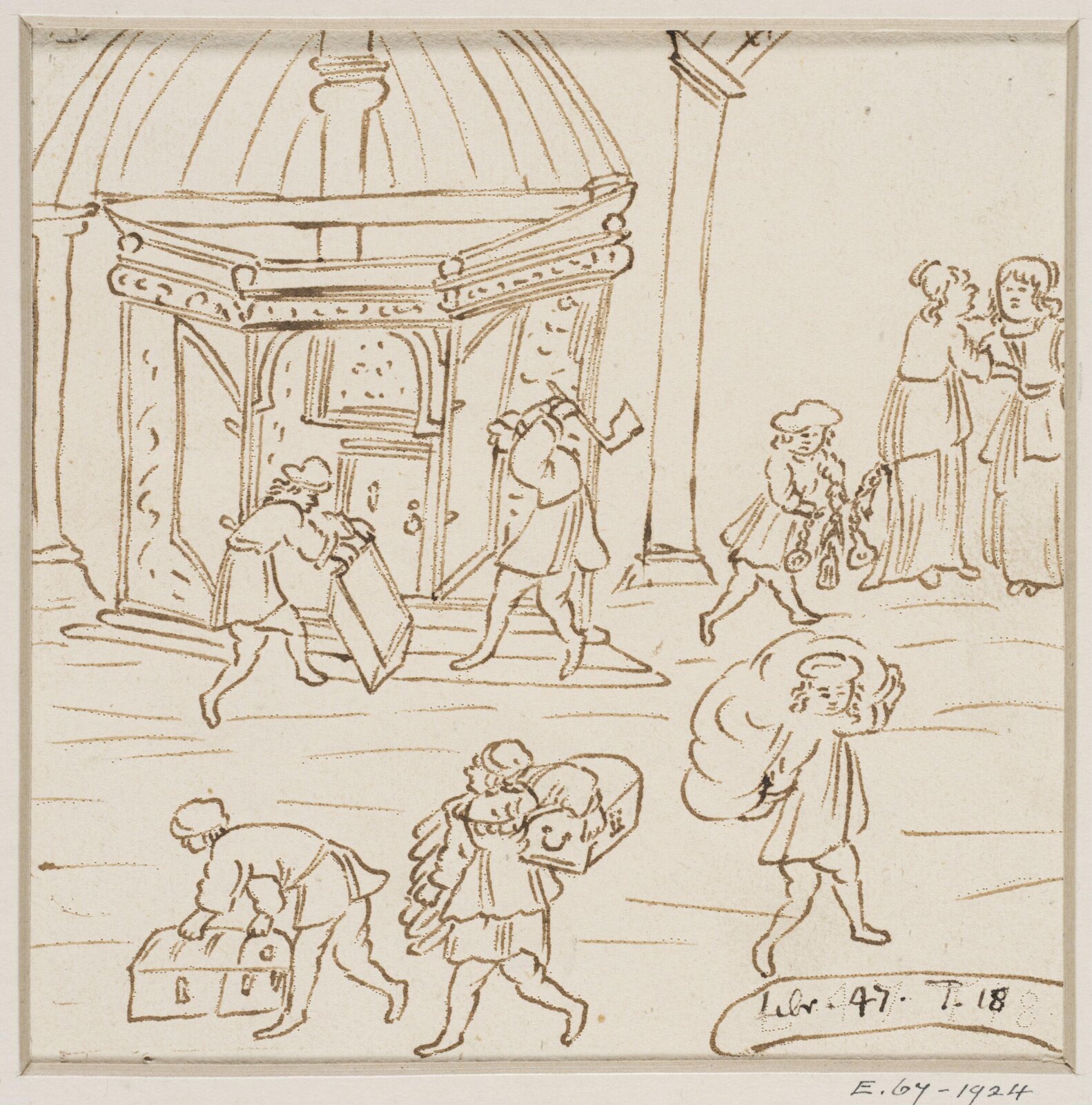 Drawing, early 18th century