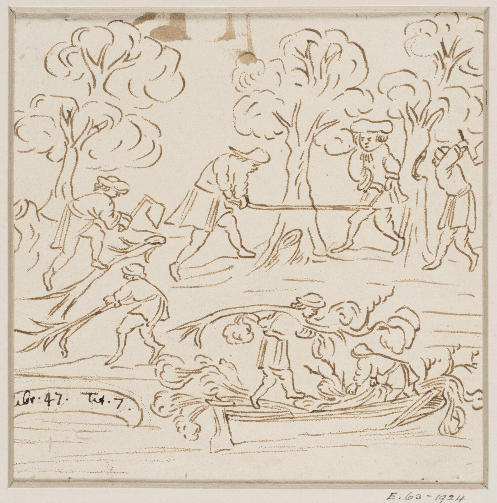 Drawing, early 18th century