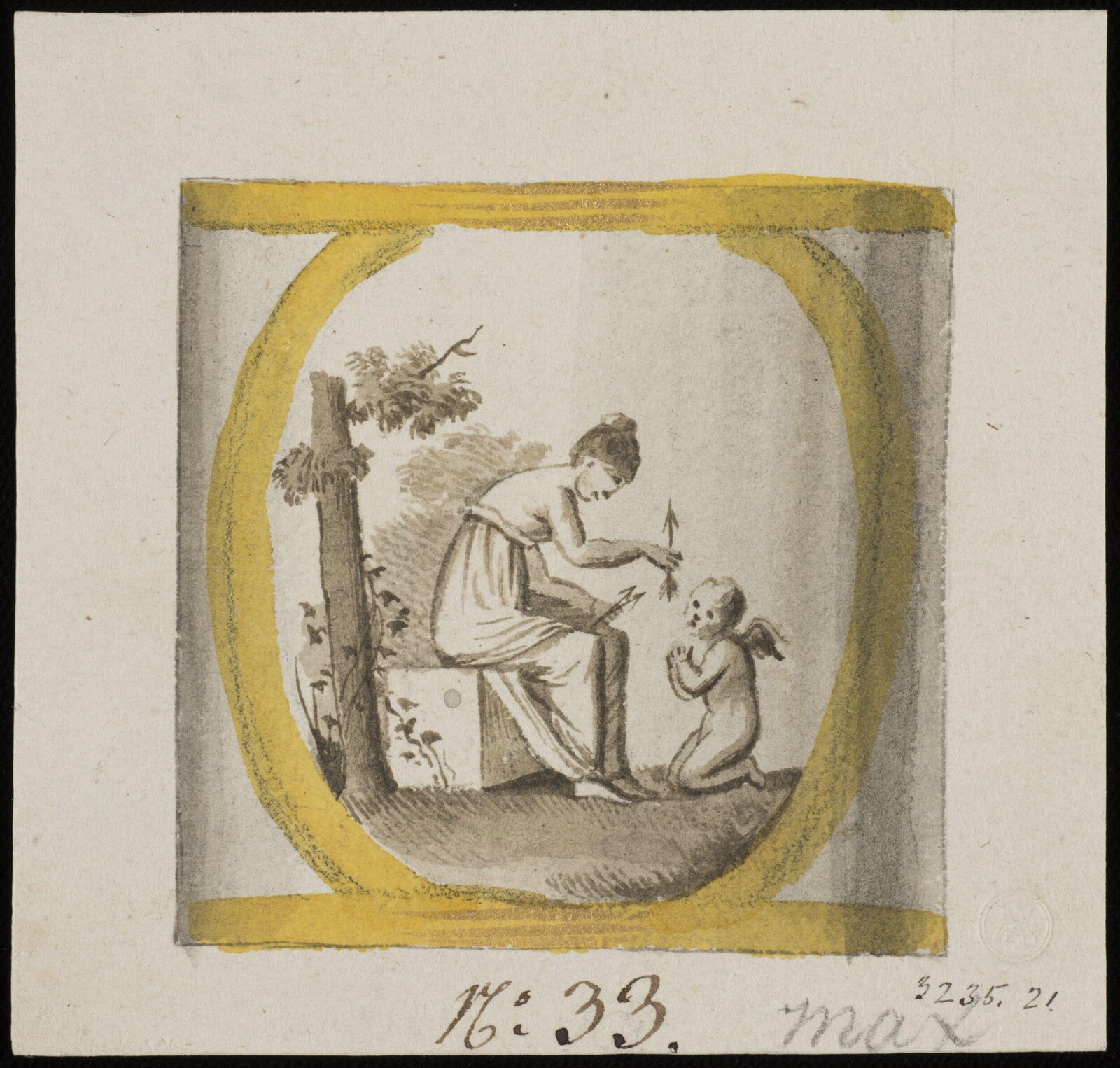 Drawing, Dagoty, ca.1810
