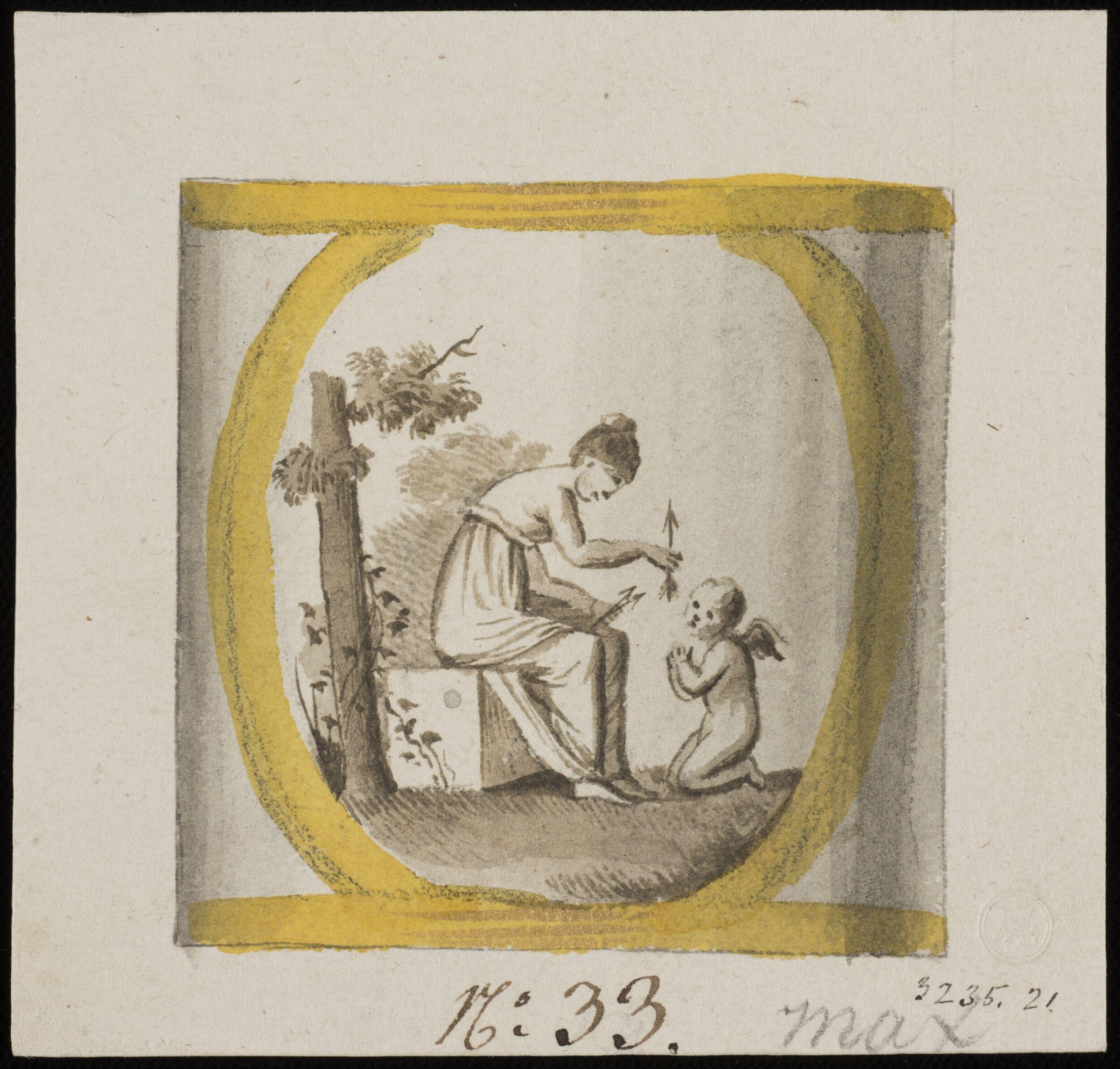 Drawing, Dagoty, ca.1810