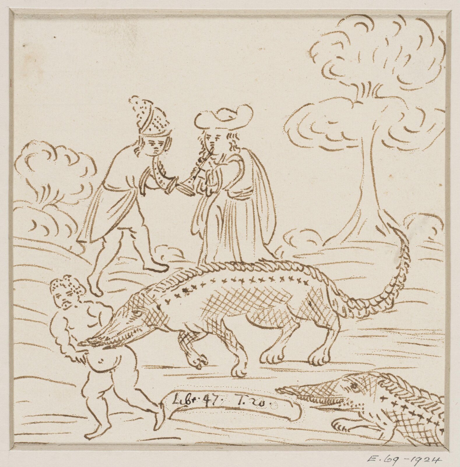 Drawing, early 18th century
