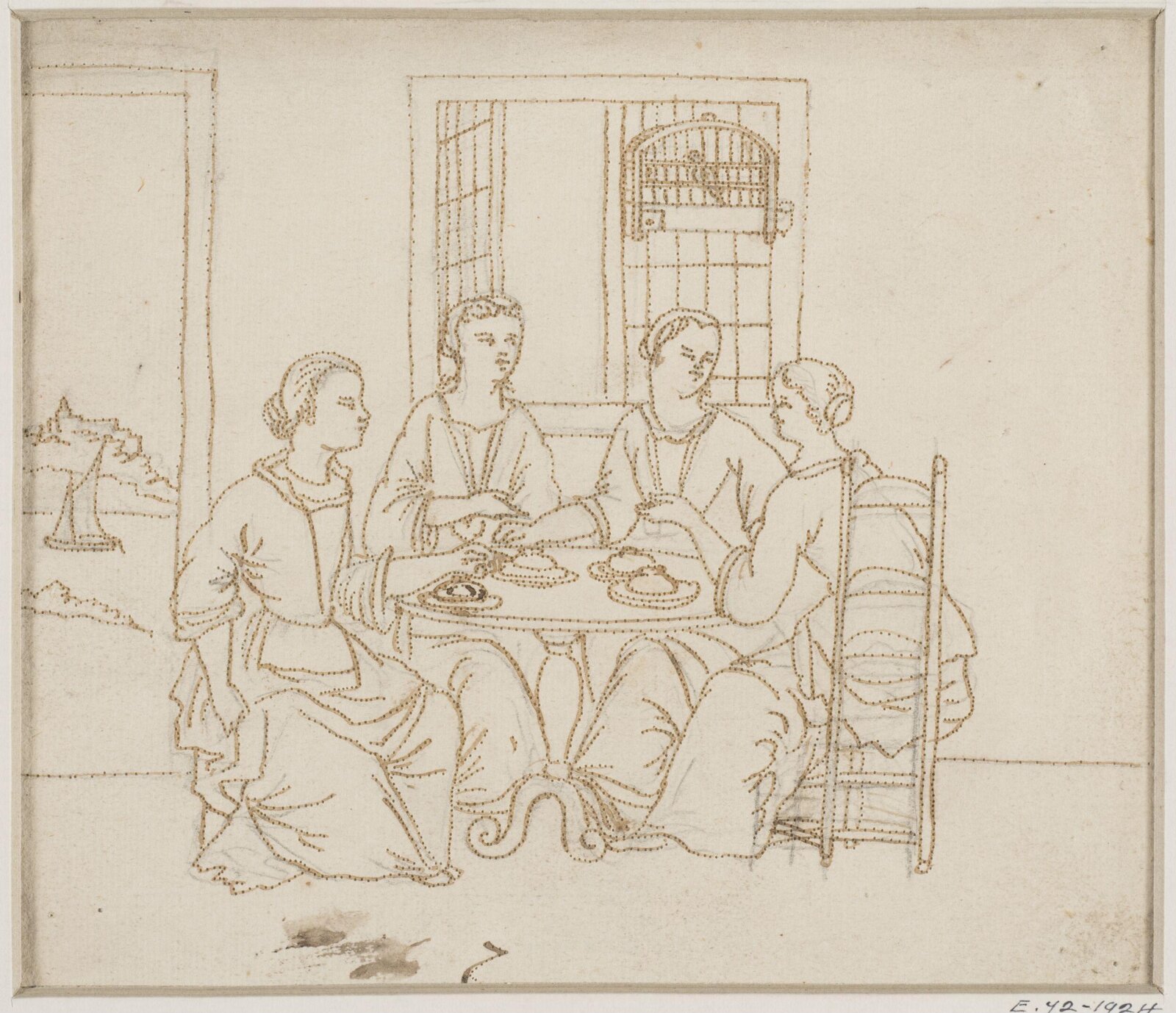 Drawing, early 18th century