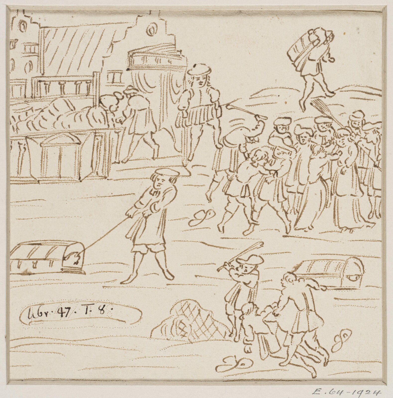 Drawing, early 18th century