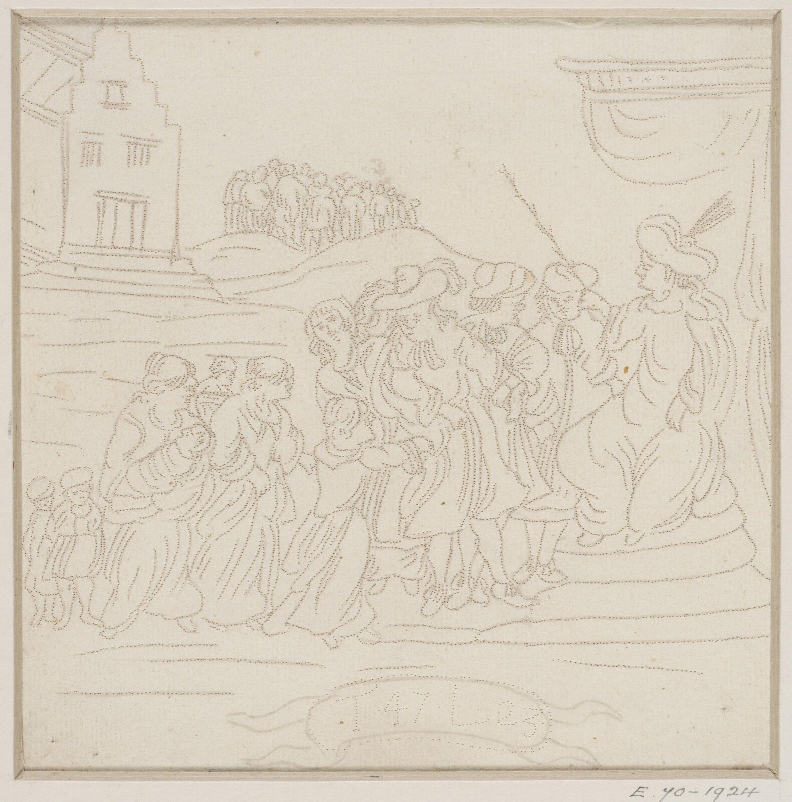 Drawing, early 18th century