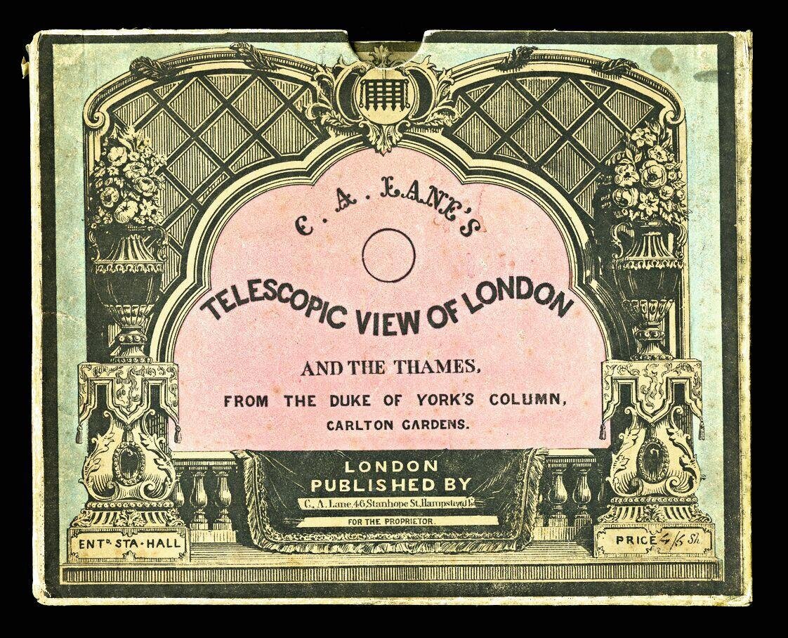 C. A. Lane's Telescopic View of London and the Thames, from the Duke of York's Column. Carlton Gardens