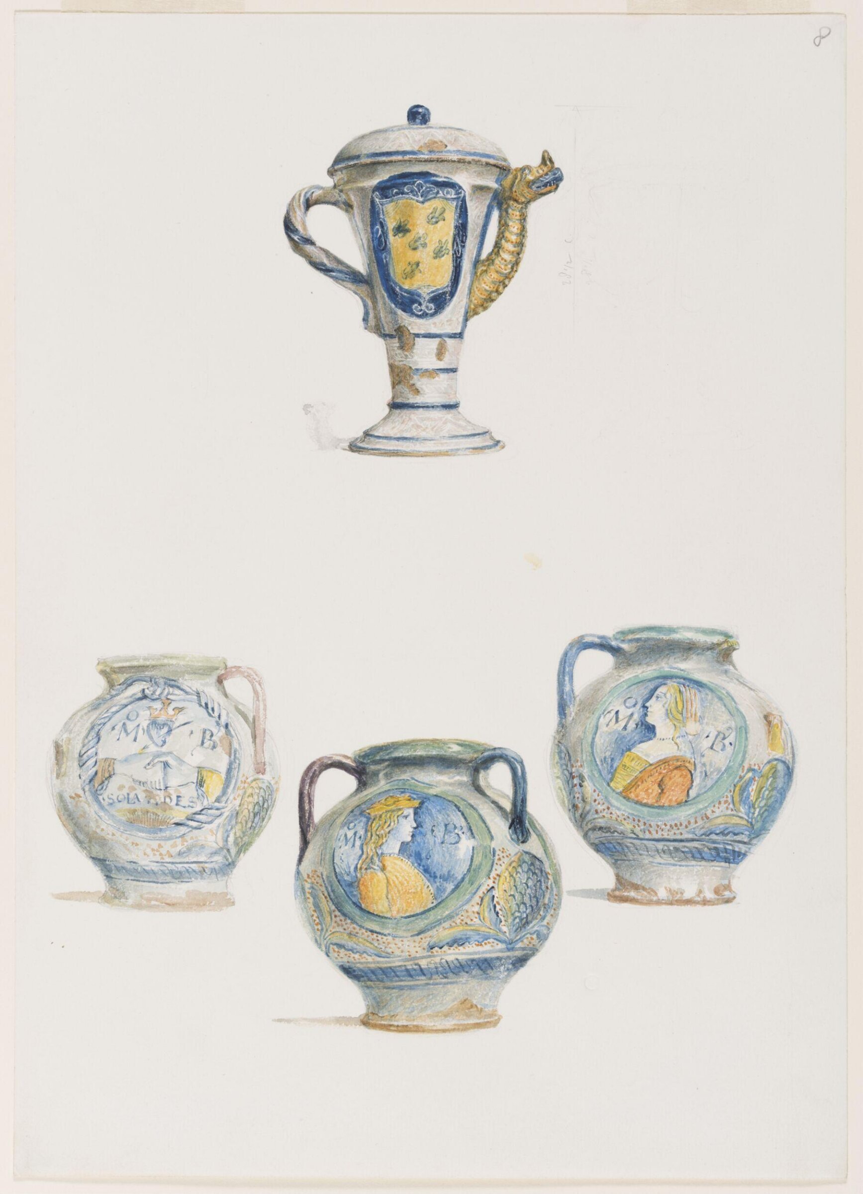 Italian Maiolica, Charles Fairfax Murray, 1880s