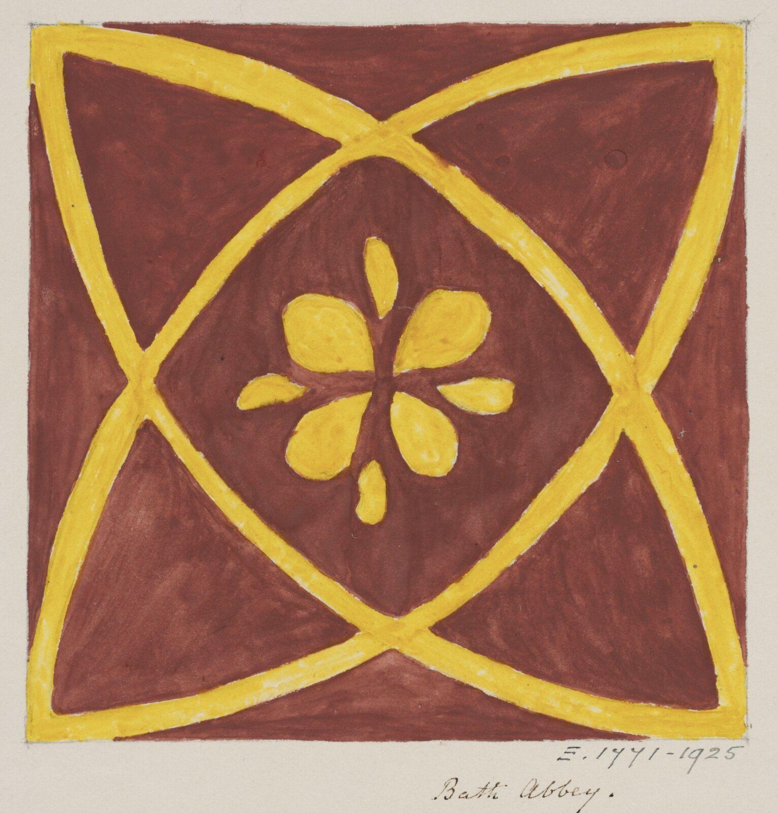 Drawing, Augustus Franks, ca. 1850-1897