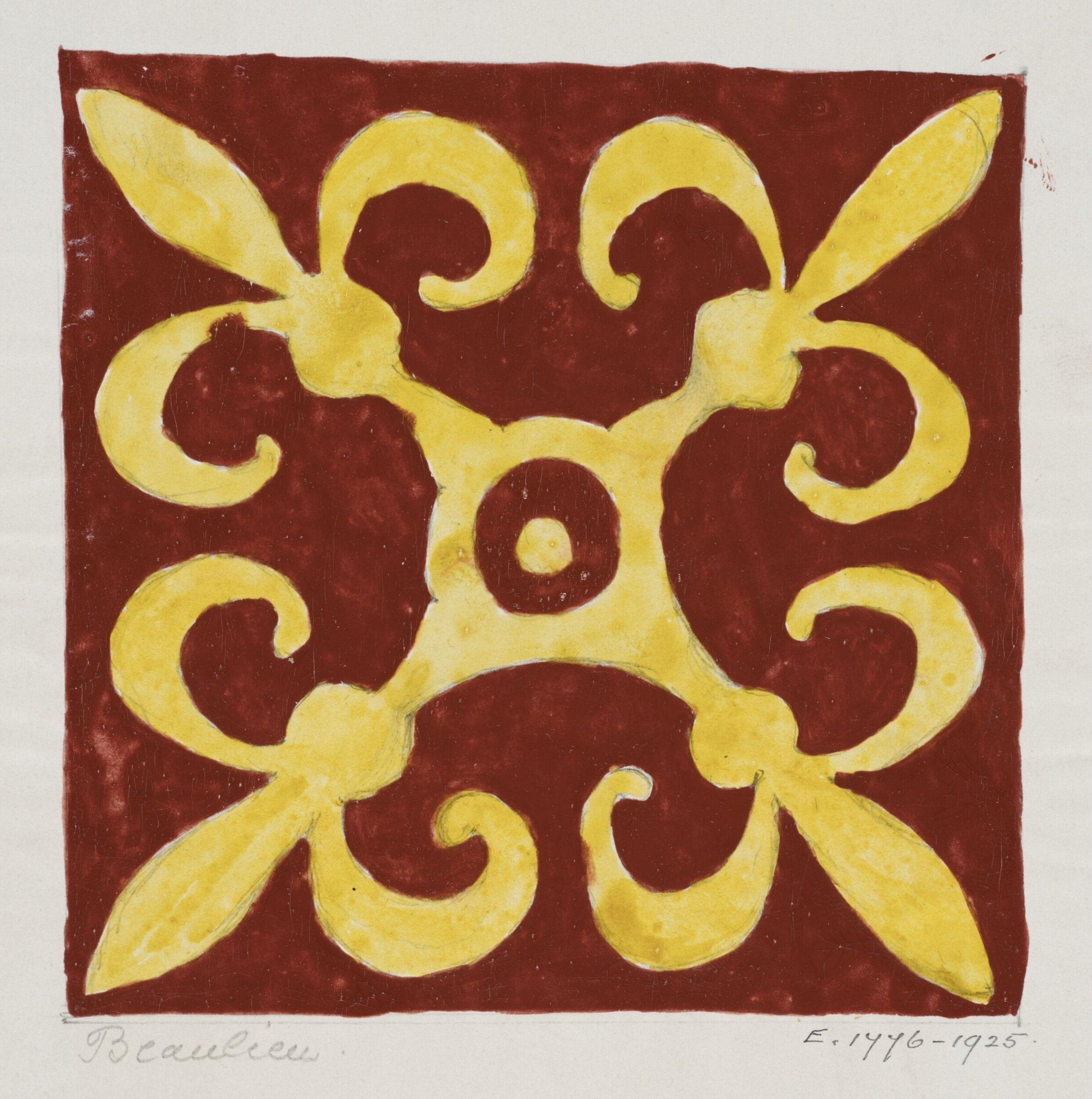 Drawing, Augustus Franks, ca. 1850-1897