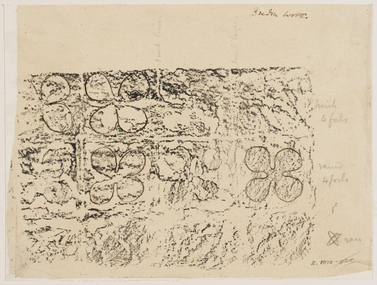 Drawing, Augustus Franks, ca. 1850-1897