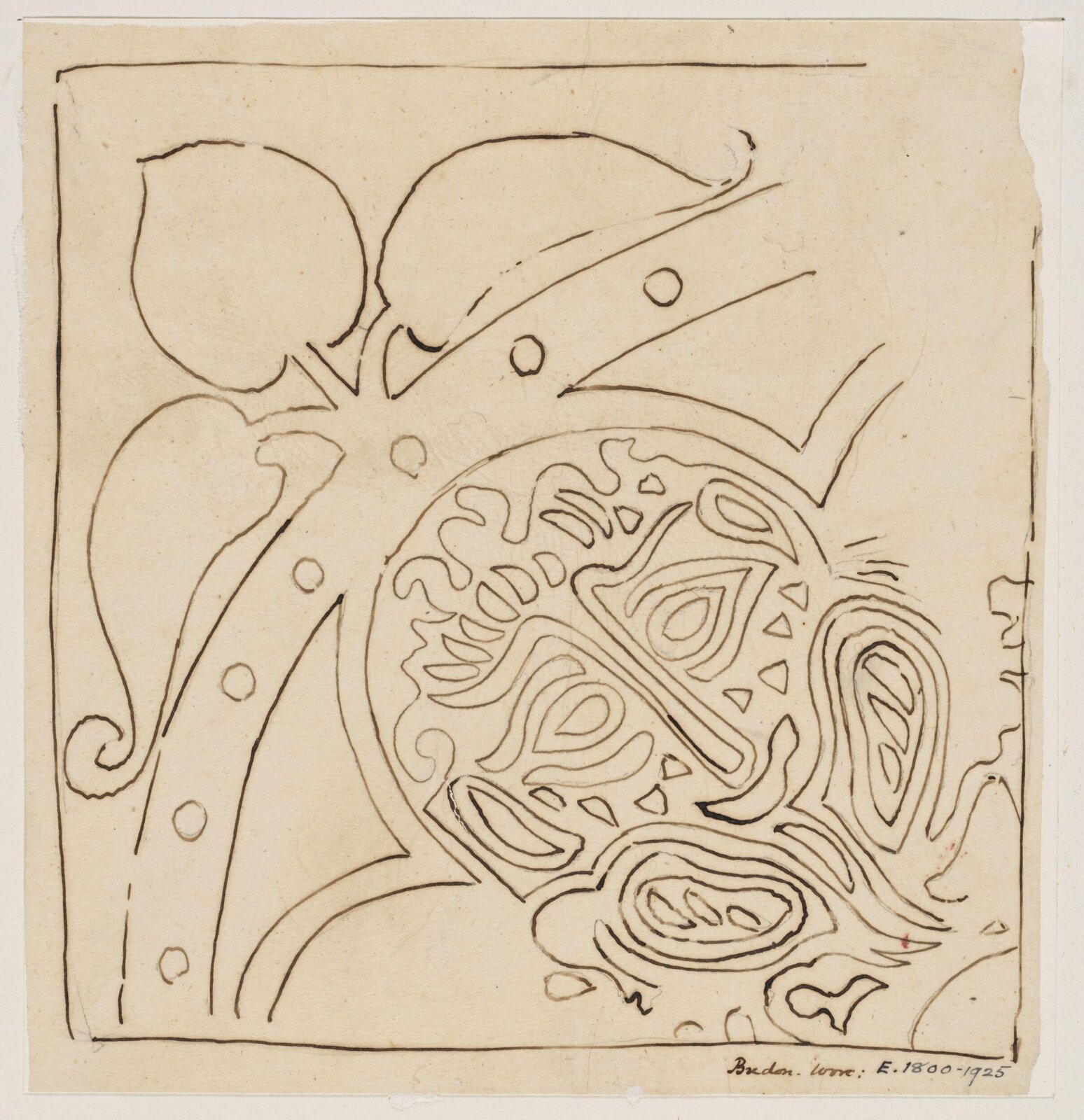 Drawing, Augustus Franks, ca. 1850-1897