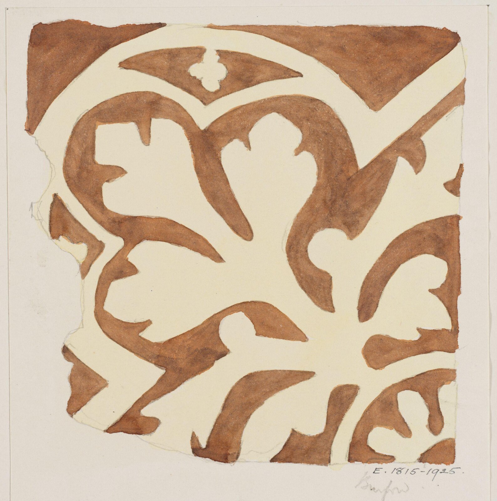 Drawing, Augustus Franks, ca. 1850-1897