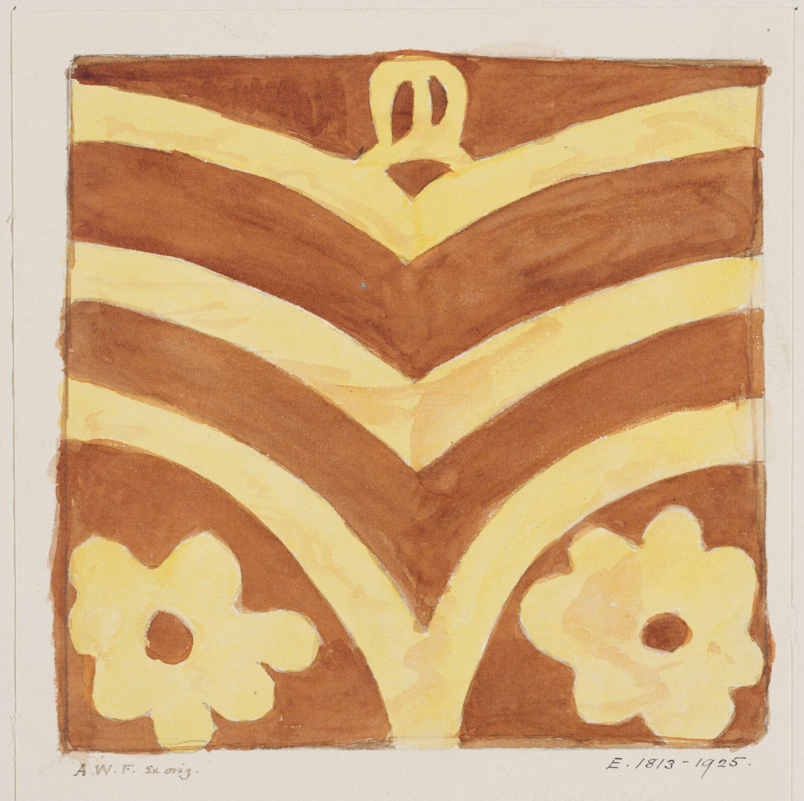 Drawing, Augustus Franks, ca. 1850-1897
