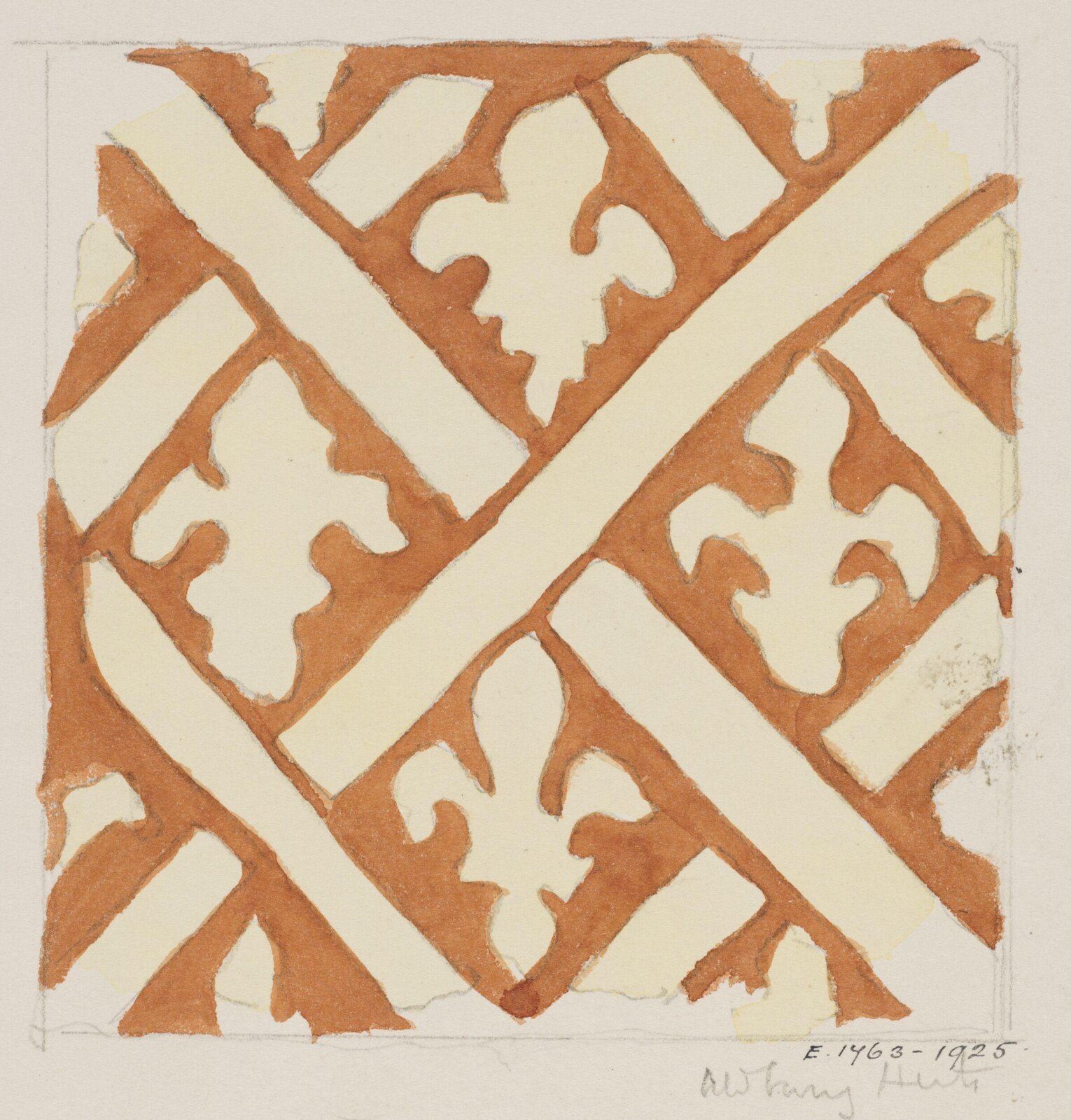 Drawing, Augustus Franks, ca. 1850-1897