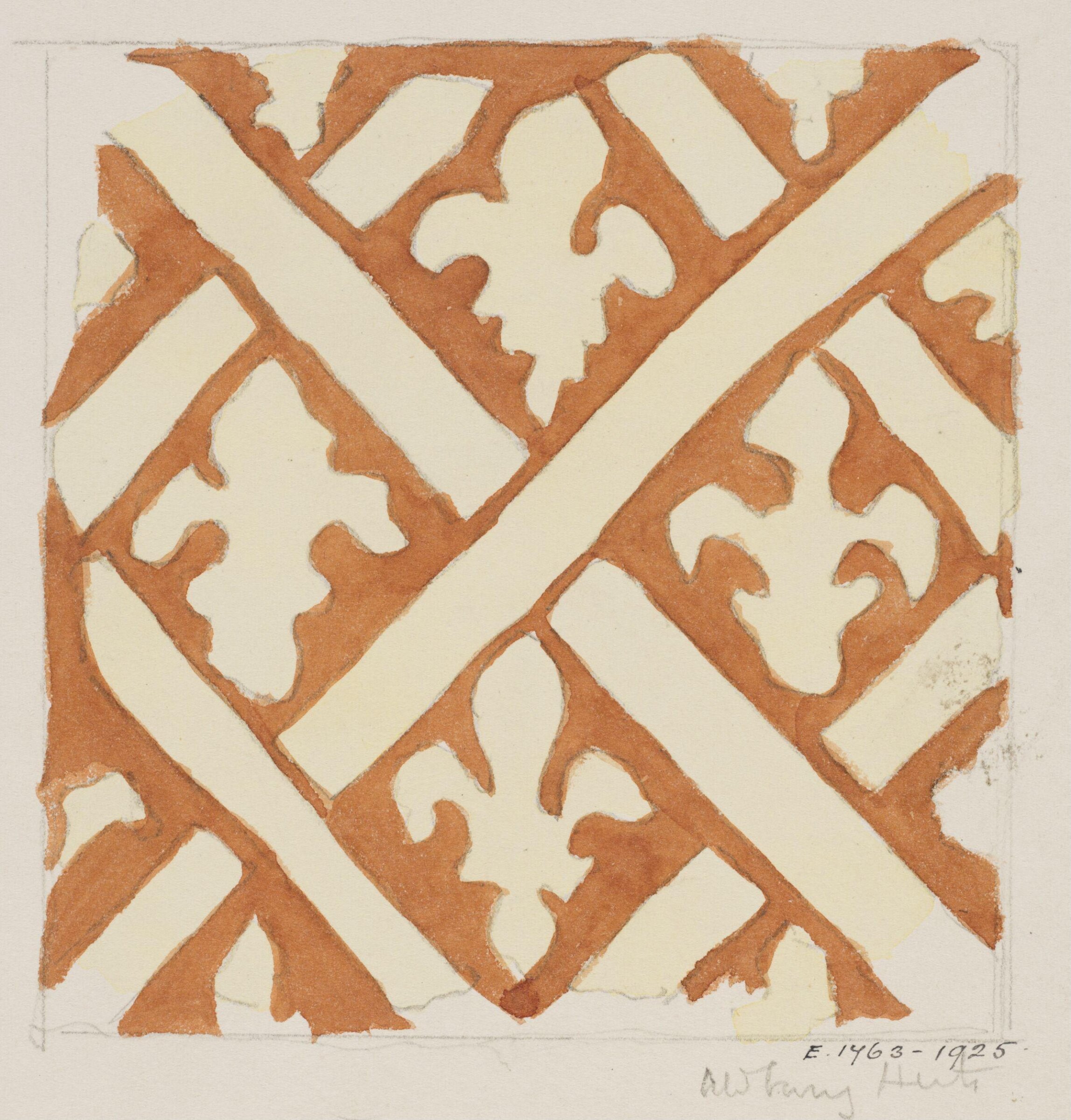 Drawing, Augustus Franks, ca. 1850-1897