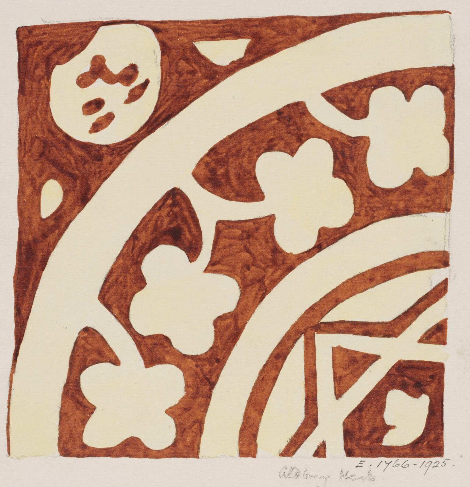 Drawing, Augustus Franks, ca. 1850-1897