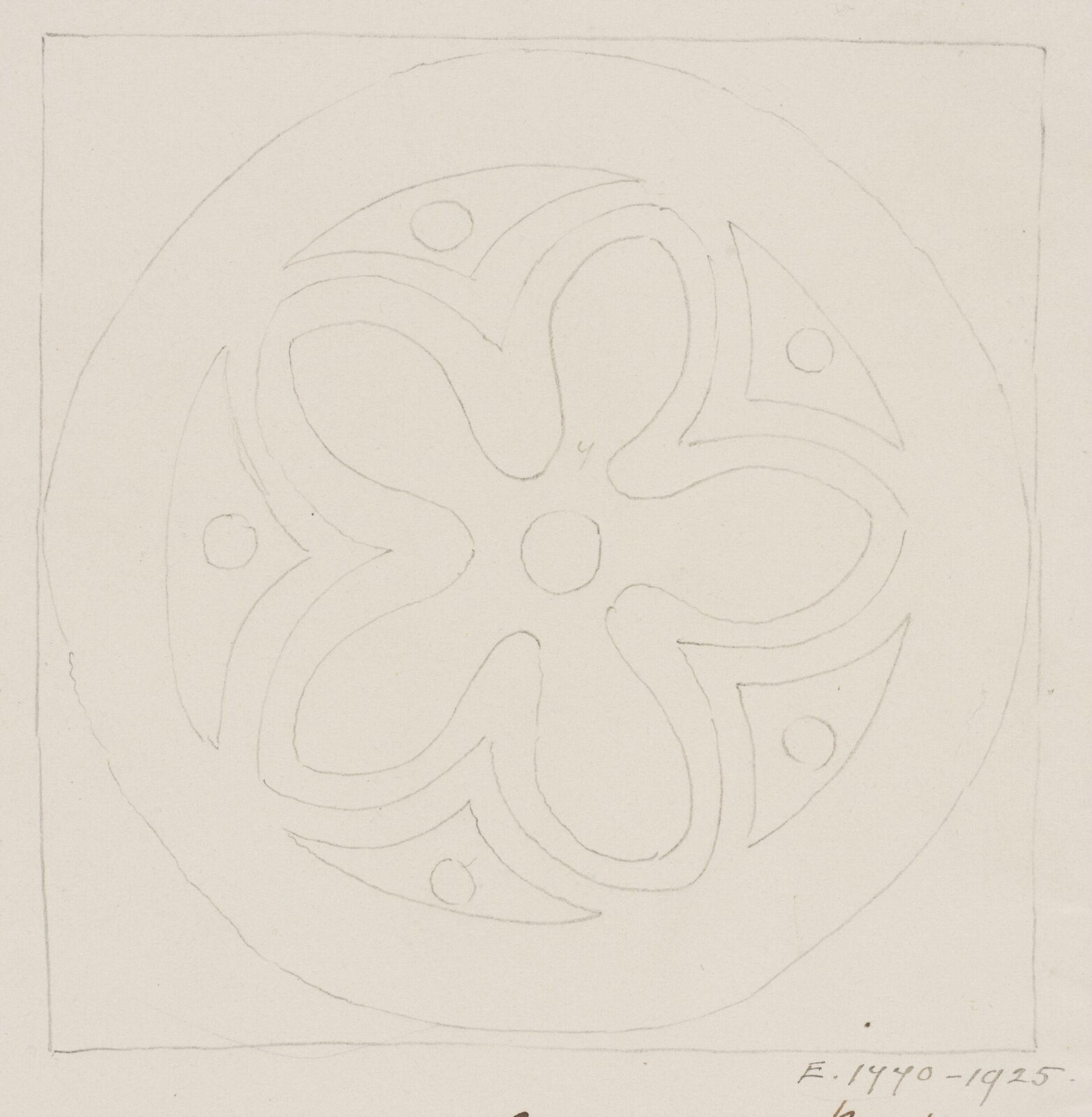 Drawing, Augustus Franks, ca. 1850-1897