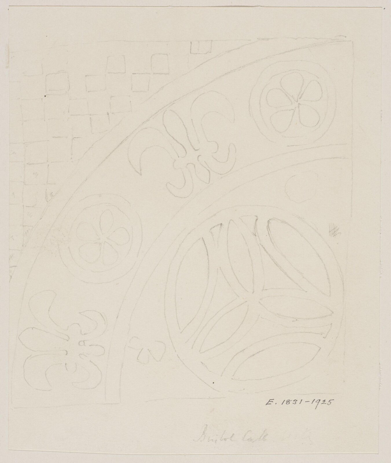 Drawing, Augustus Franks, ca. 1850-1897