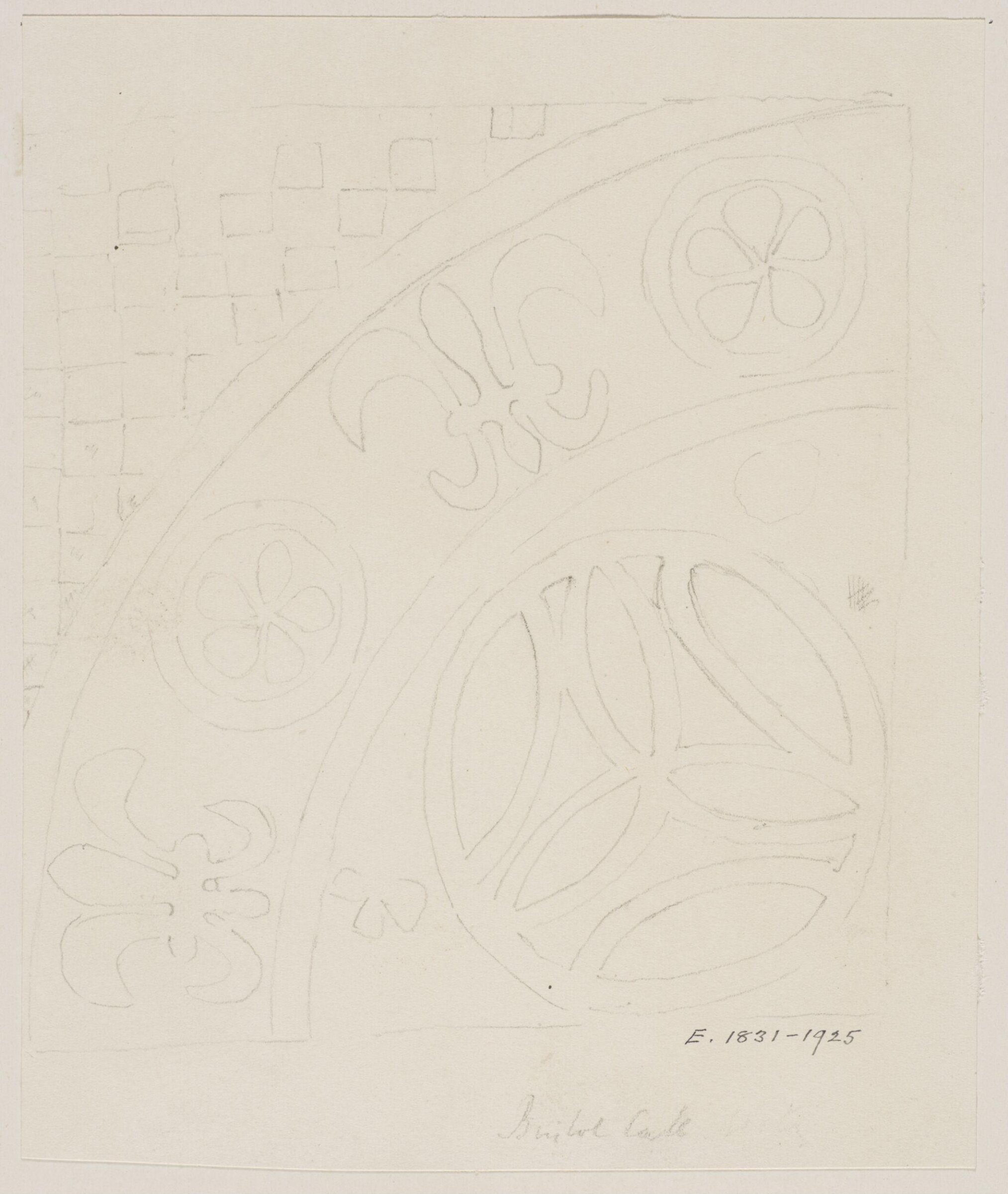 Drawing, Augustus Franks, ca. 1850-1897