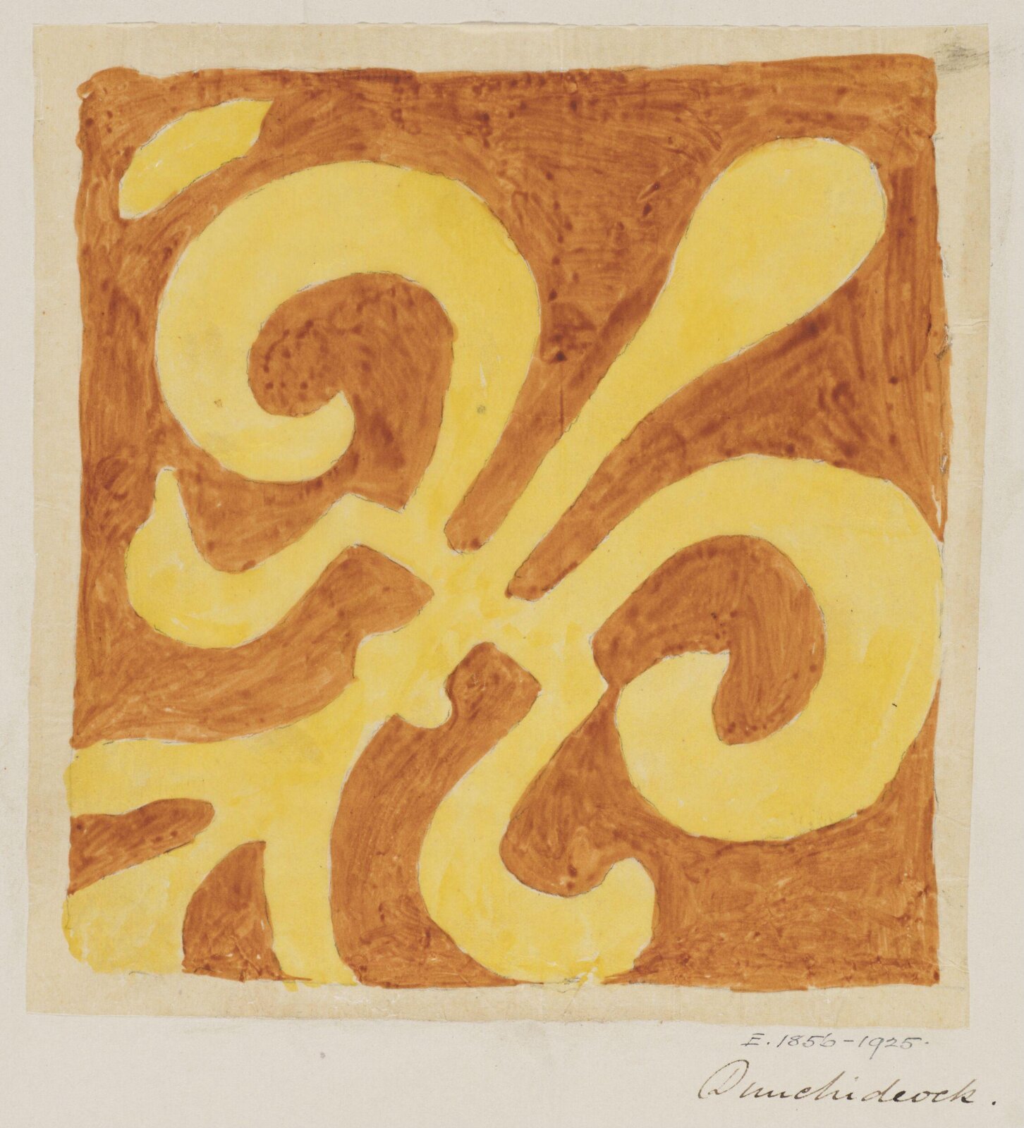 Drawing, Augustus Franks, ca. 1850-1897