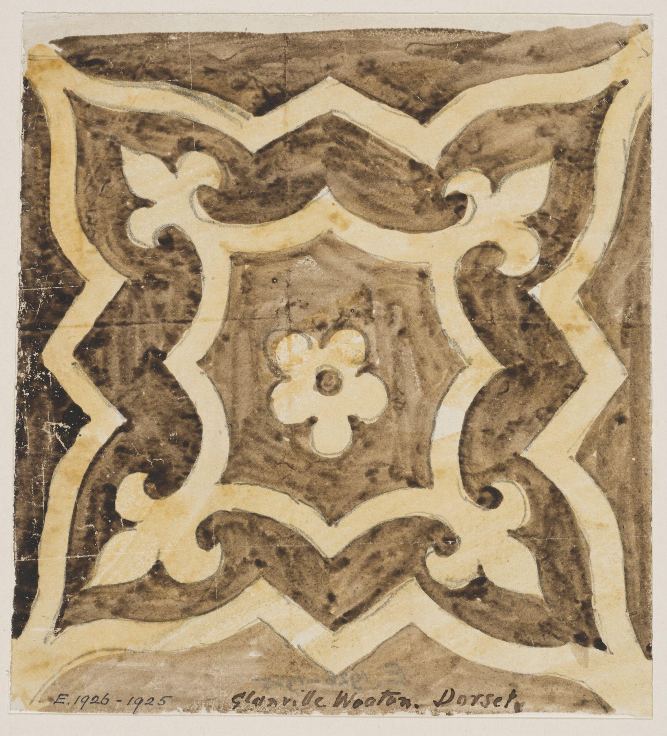 Drawing, Augustus Franks, ca. 1850-1897
