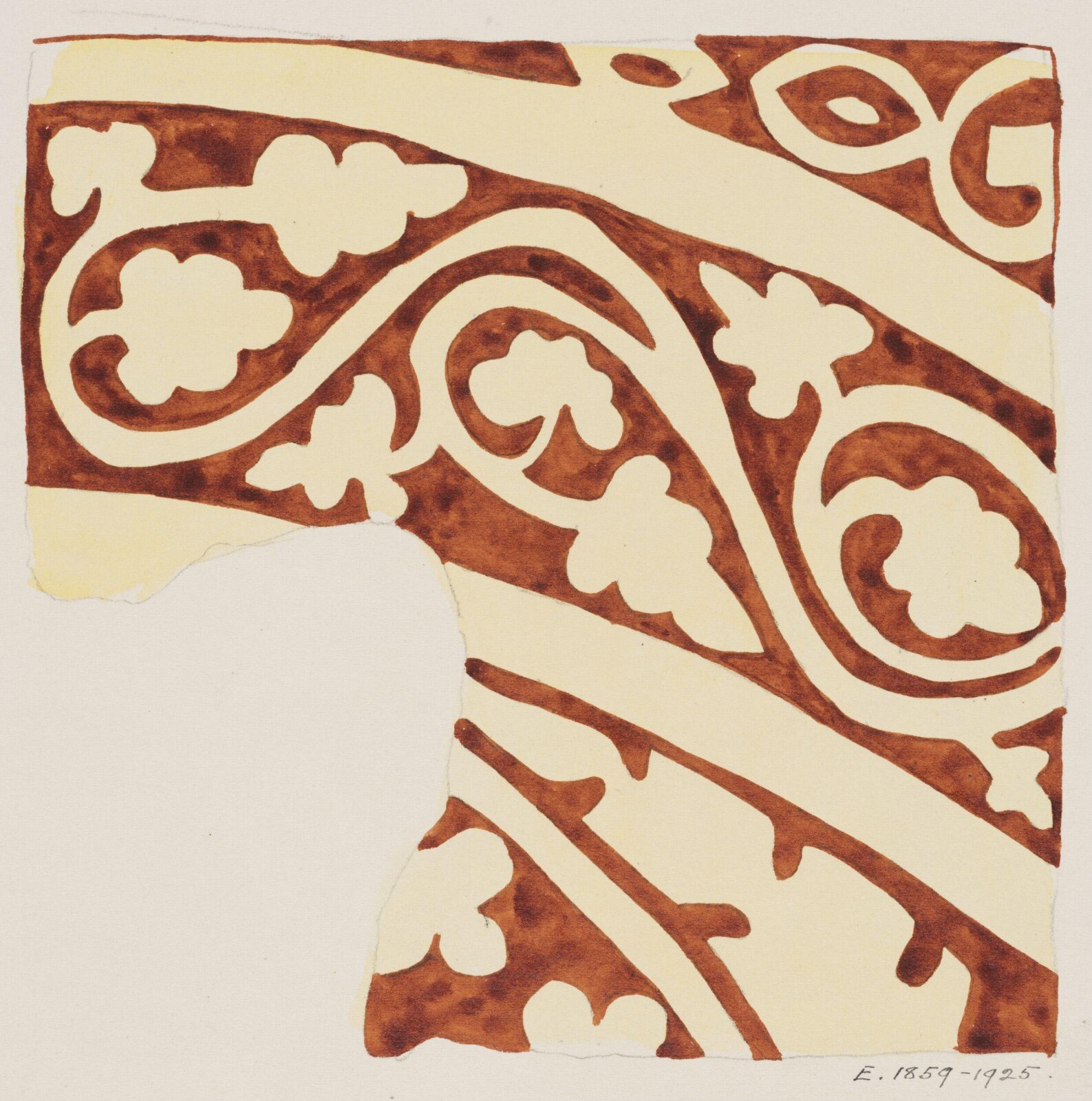 Drawing, Augustus Franks, ca. 1850-1897