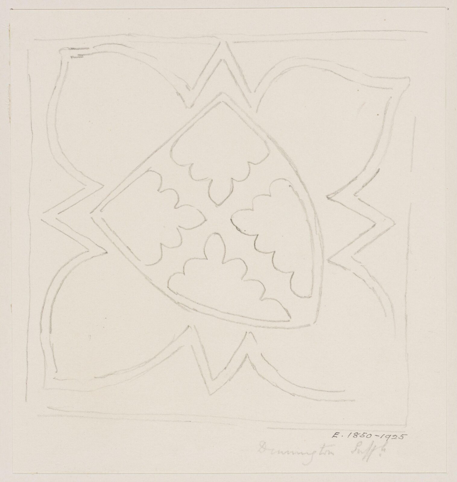 Drawing, Augustus Franks, ca. 1850-1897