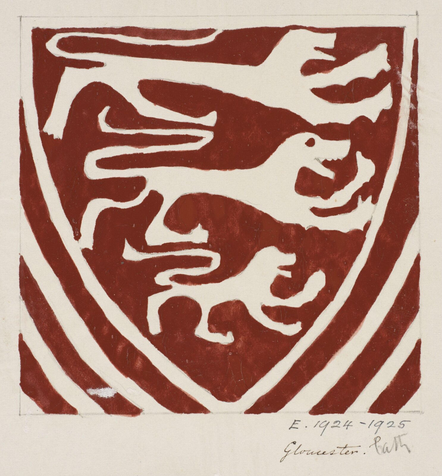 Drawing, Augustus Franks, ca. 1850-1897