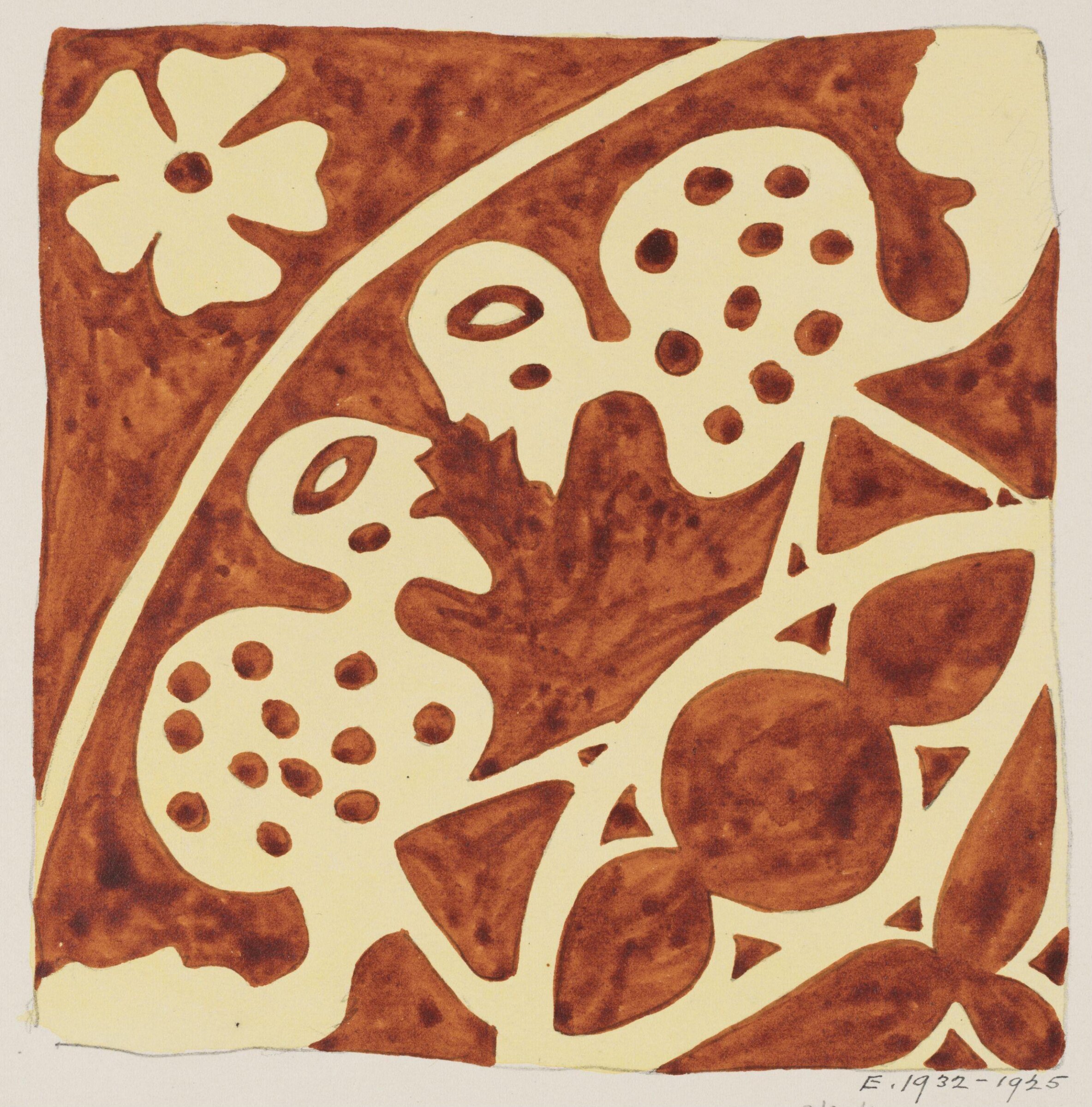 Drawing, Augustus Franks, ca. 1850-1897