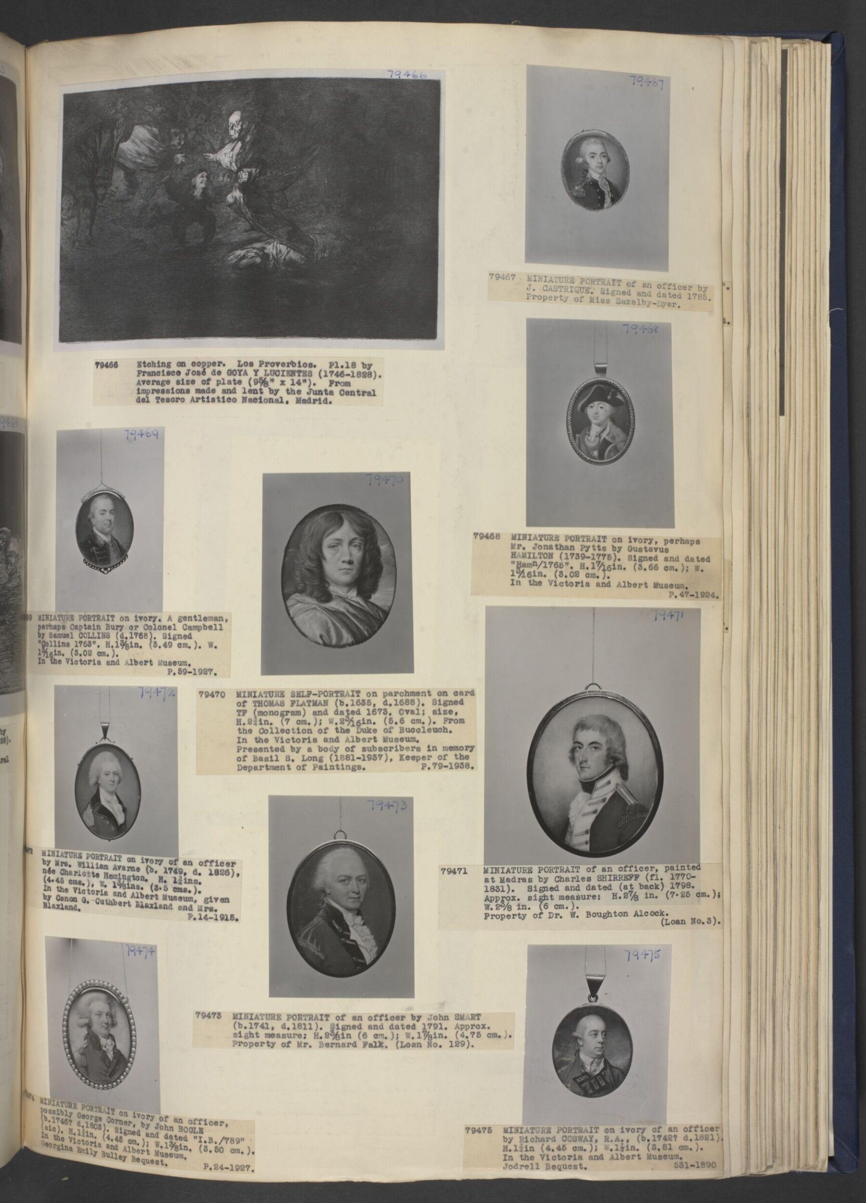A gentleman,  perhaps Captain Bury or Colonel Campbell, Samuel Collins, 1763