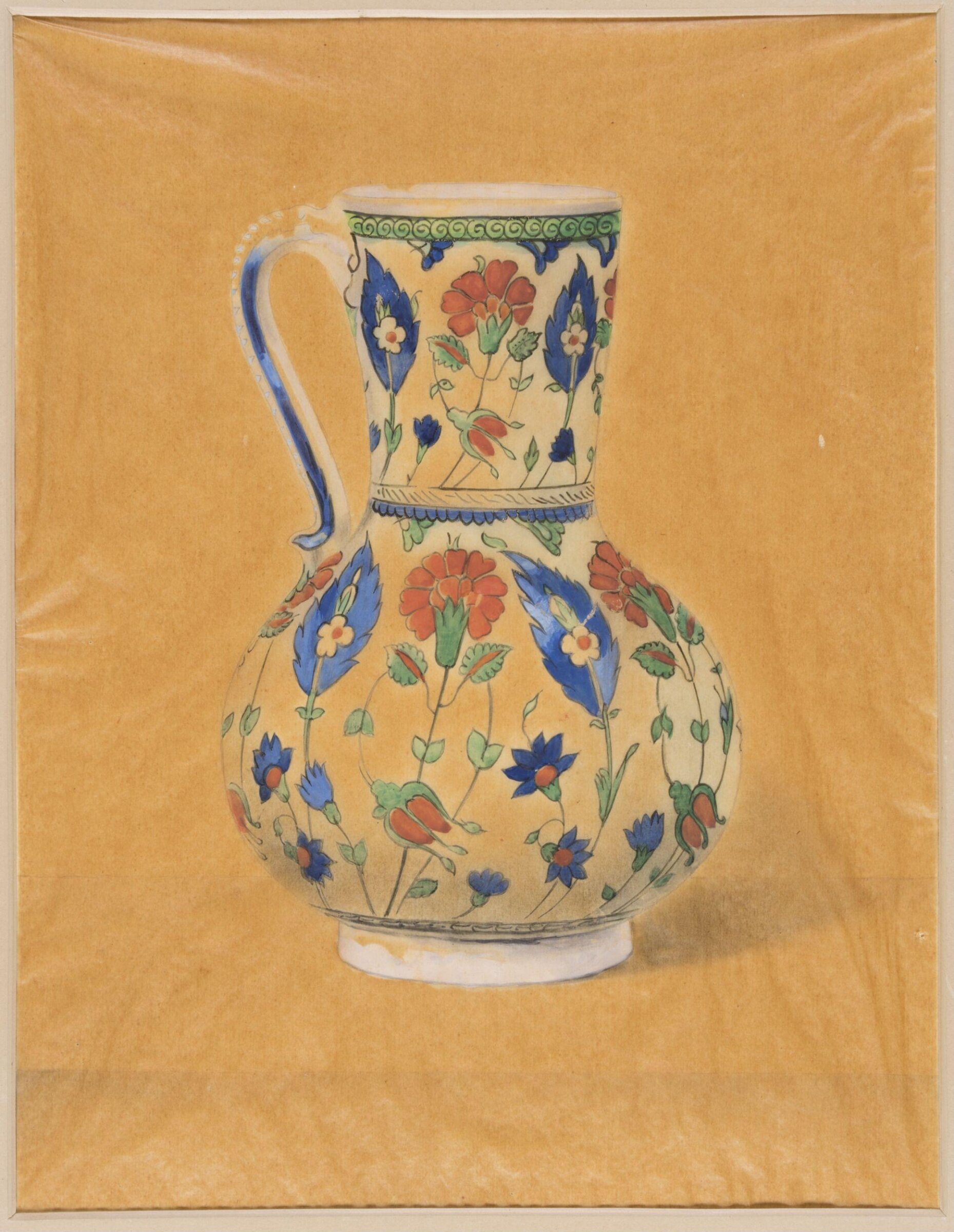 Watercolour, Blanche F. Hunter, c. 1897