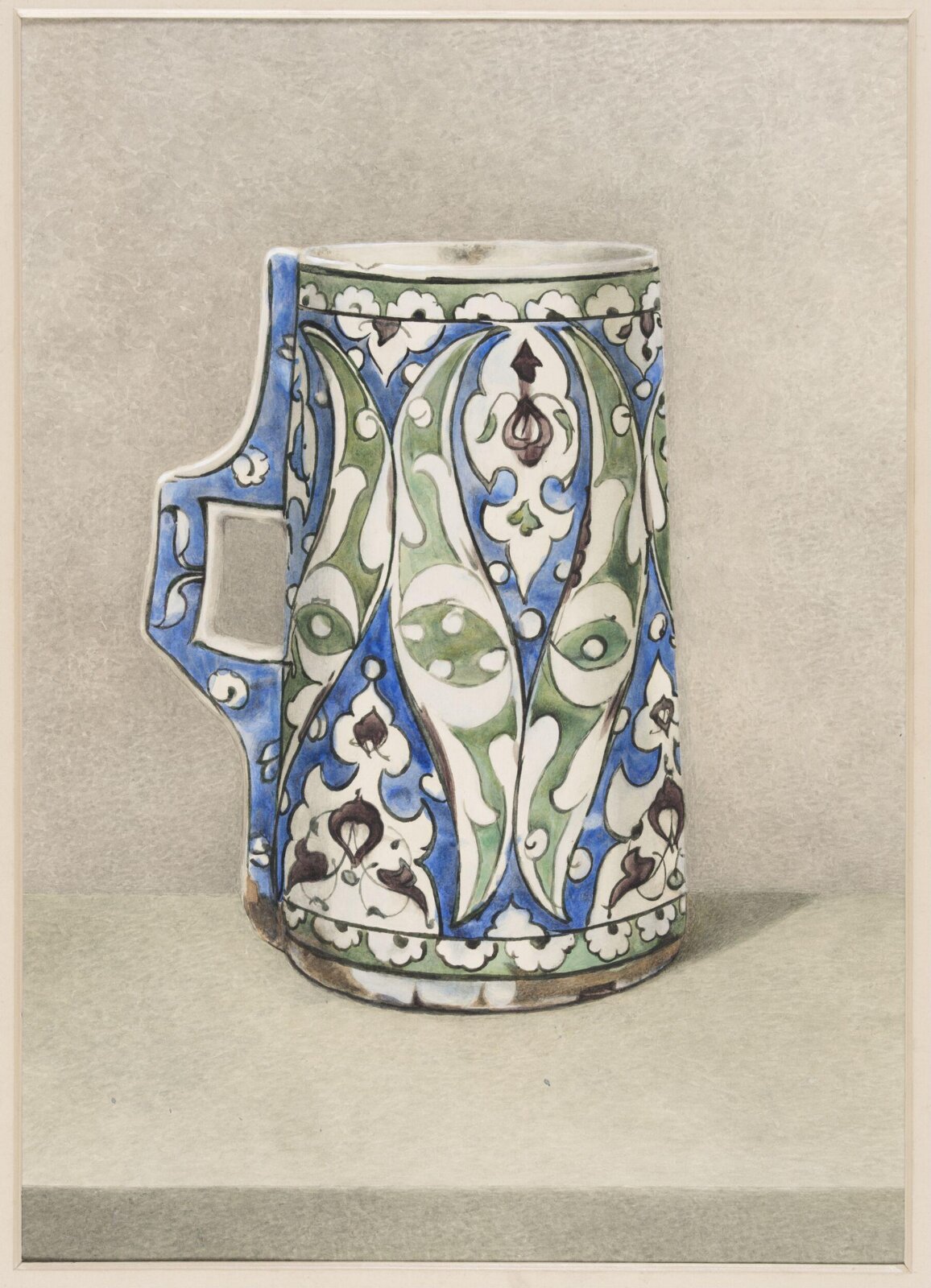 Watercolour, Blanche F. Hunter, c. 1897