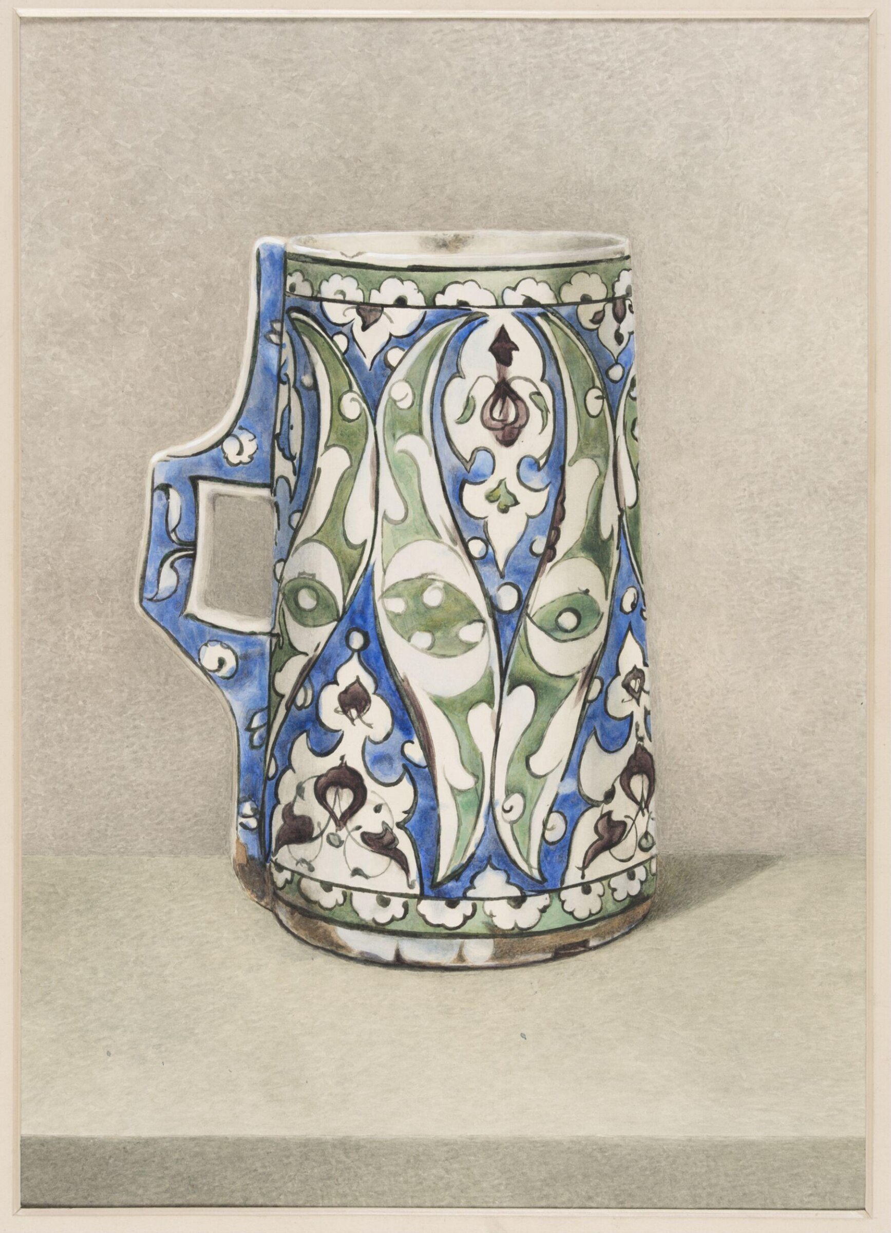 Watercolour, Blanche F. Hunter, c. 1897