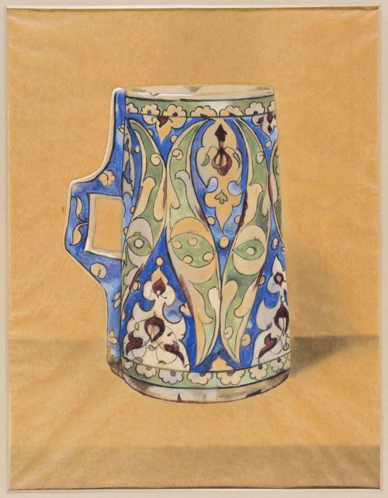 Watercolour, Blanche F. Hunter, c. 1897