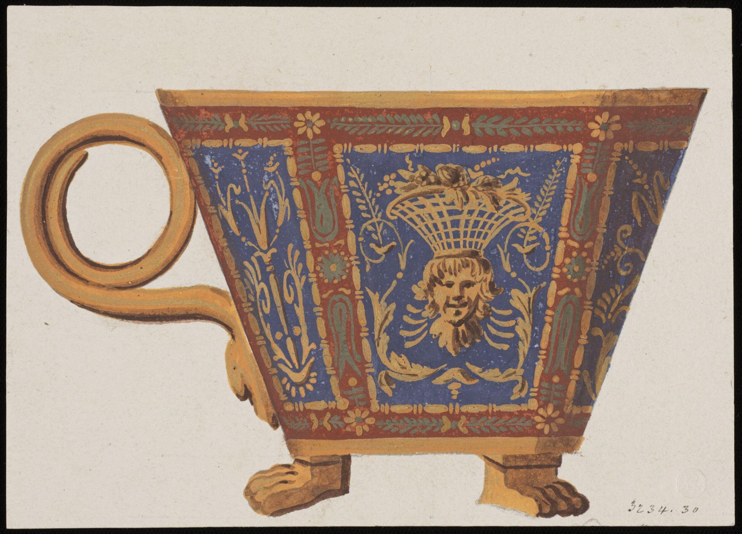 Drawing, Dagoty, ca.1810