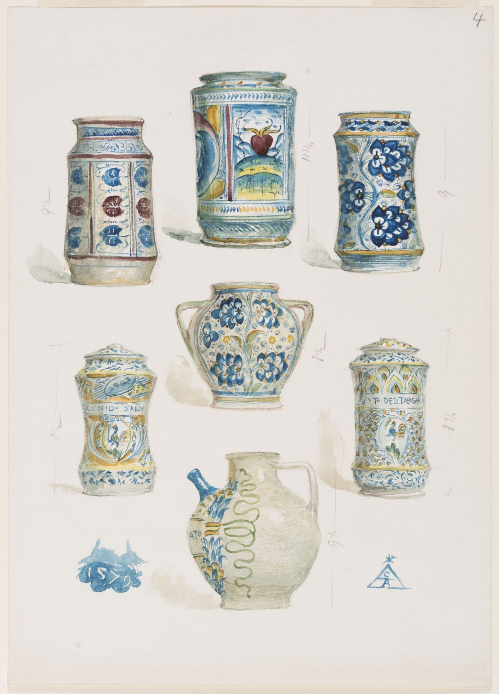 Italian Maiolica, Charles Fairfax Murray, 1880s