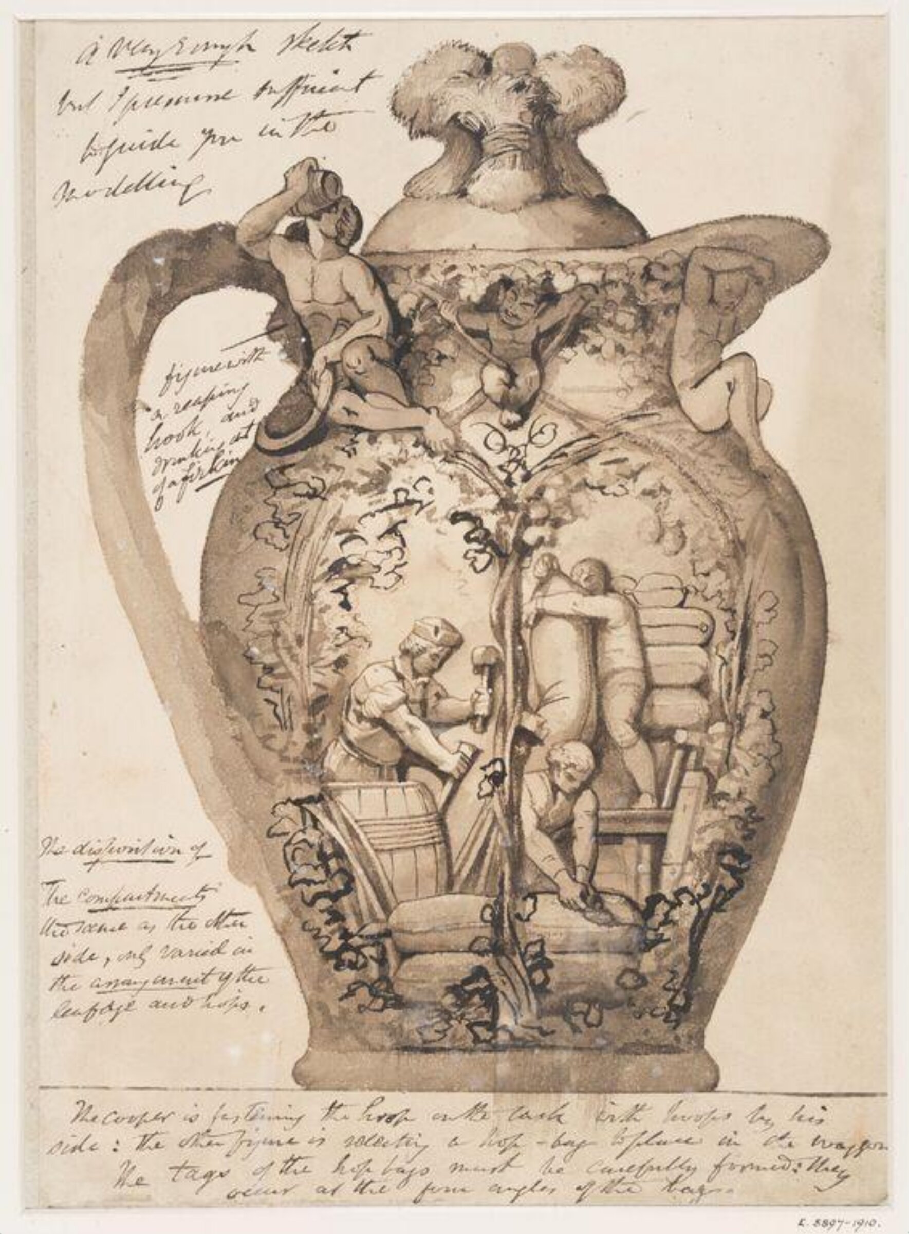 Drawing, Henry James Townsend, 1846