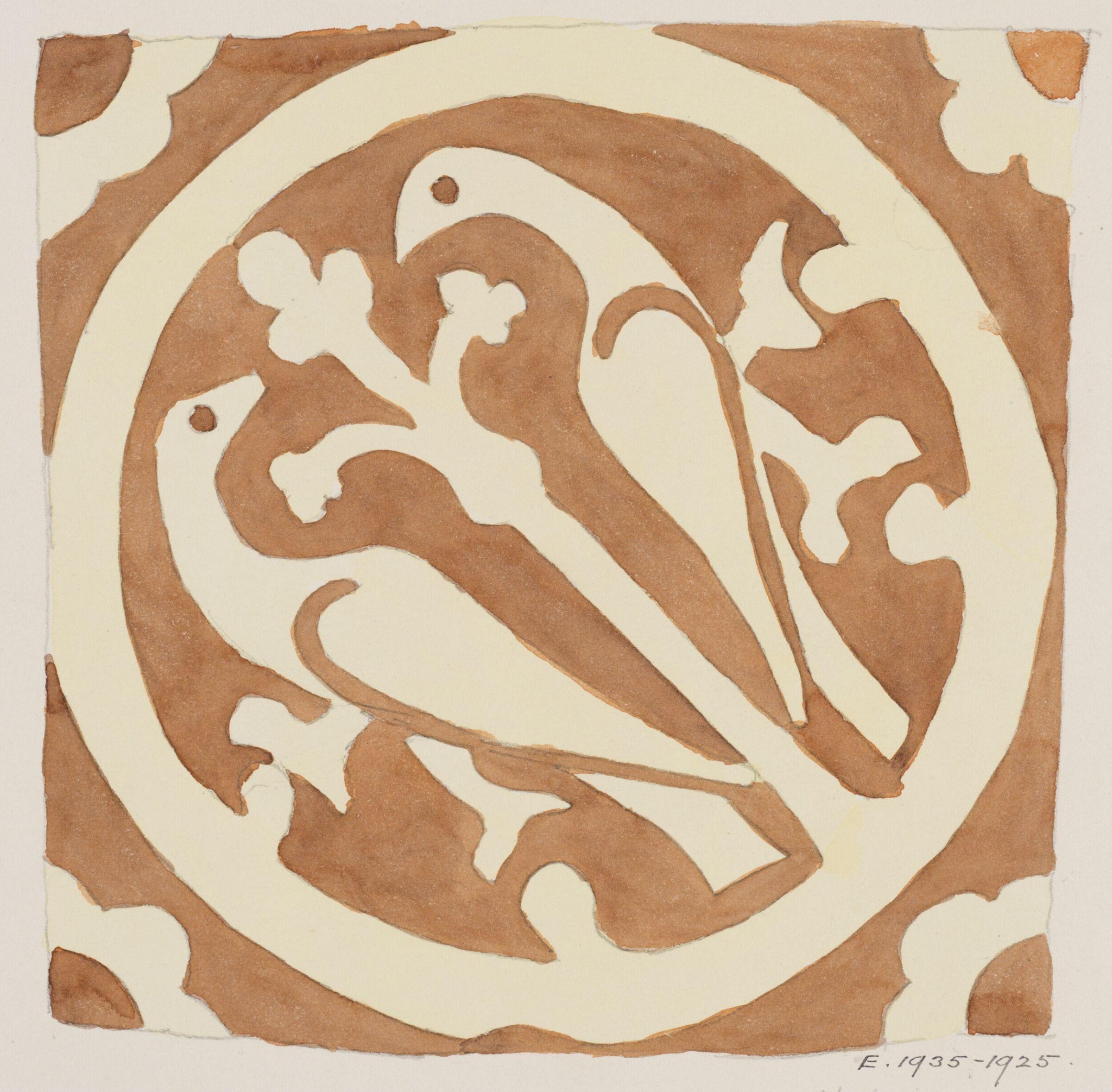 Drawing, Augustus Franks, ca. 1850-1897