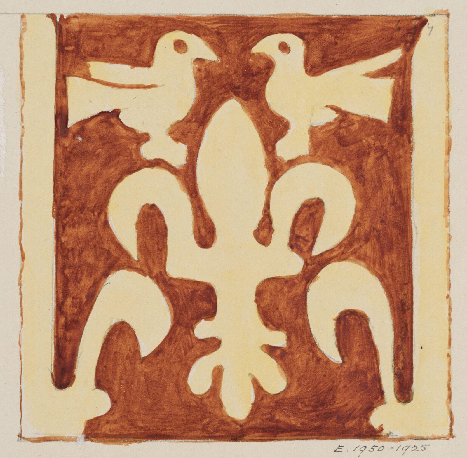 Drawing, Augustus Franks, ca. 1850-1897