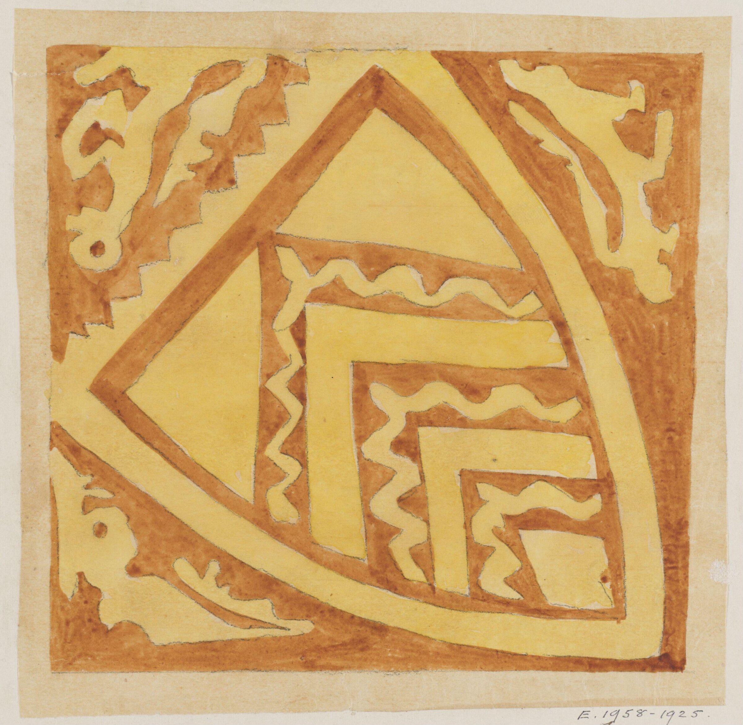 Drawing, Augustus Franks, ca. 1850-1897