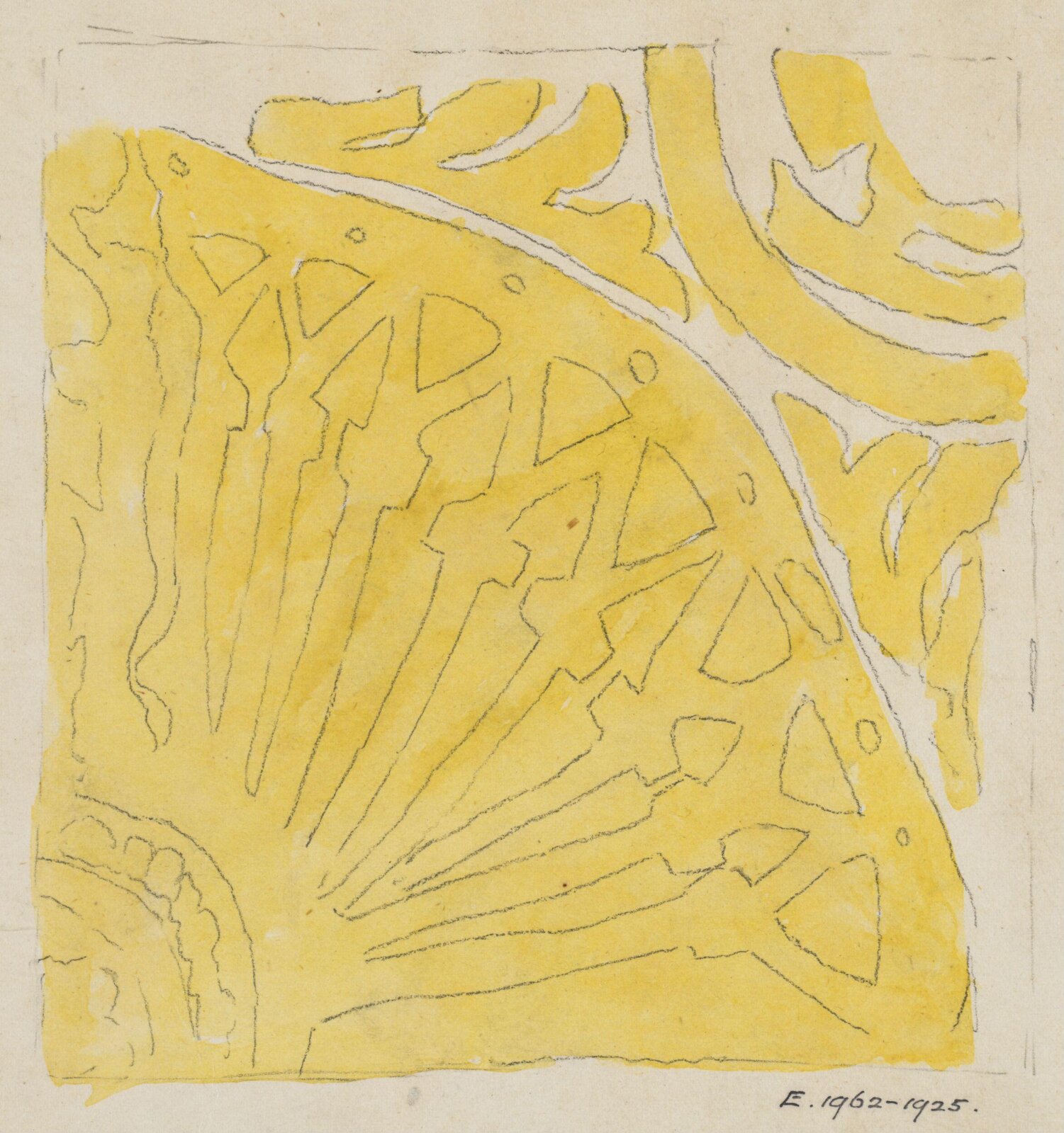 Drawing, Augustus Franks, ca. 1850-1897