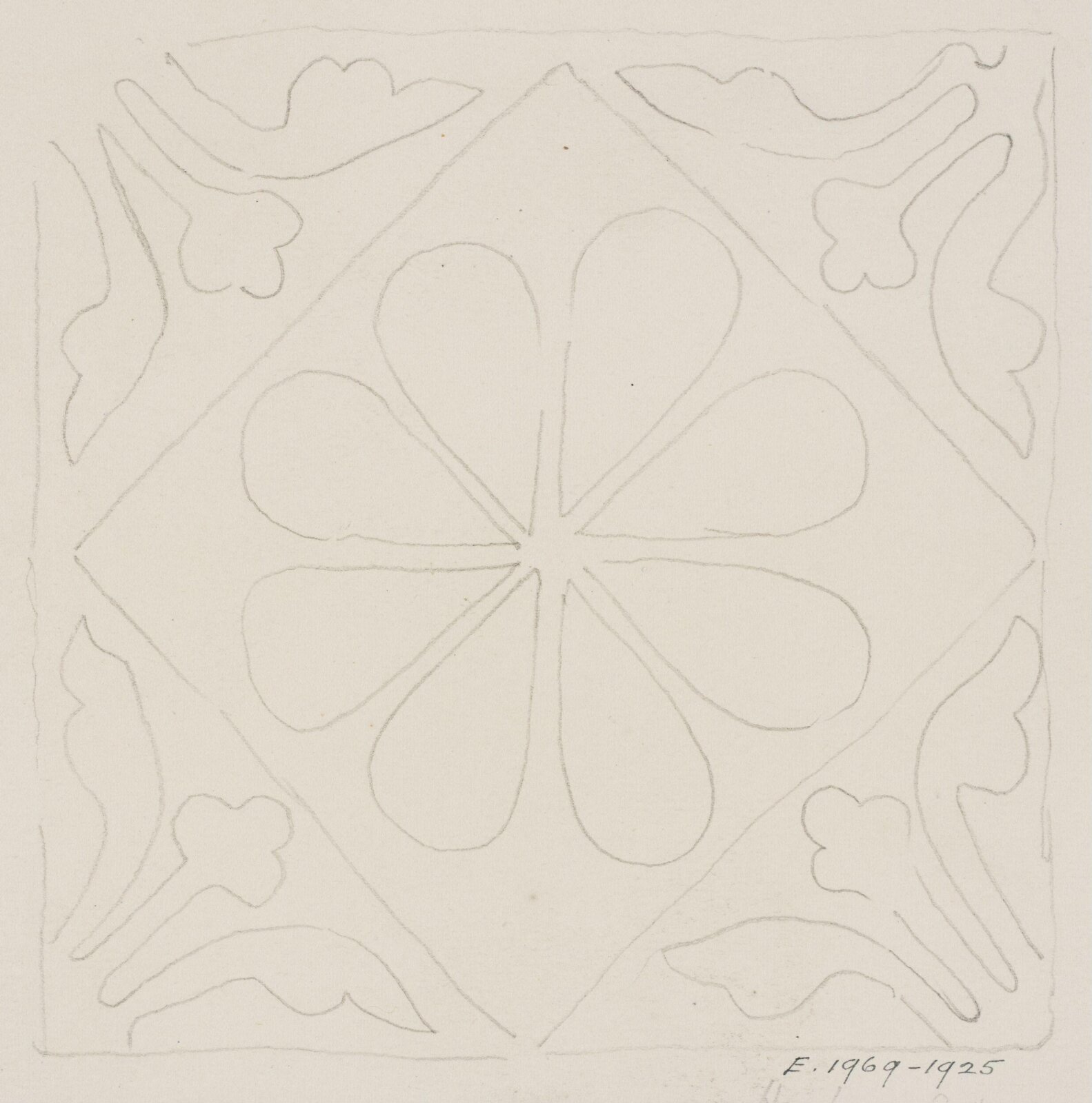 Drawing, Augustus Franks, ca. 1850-1897