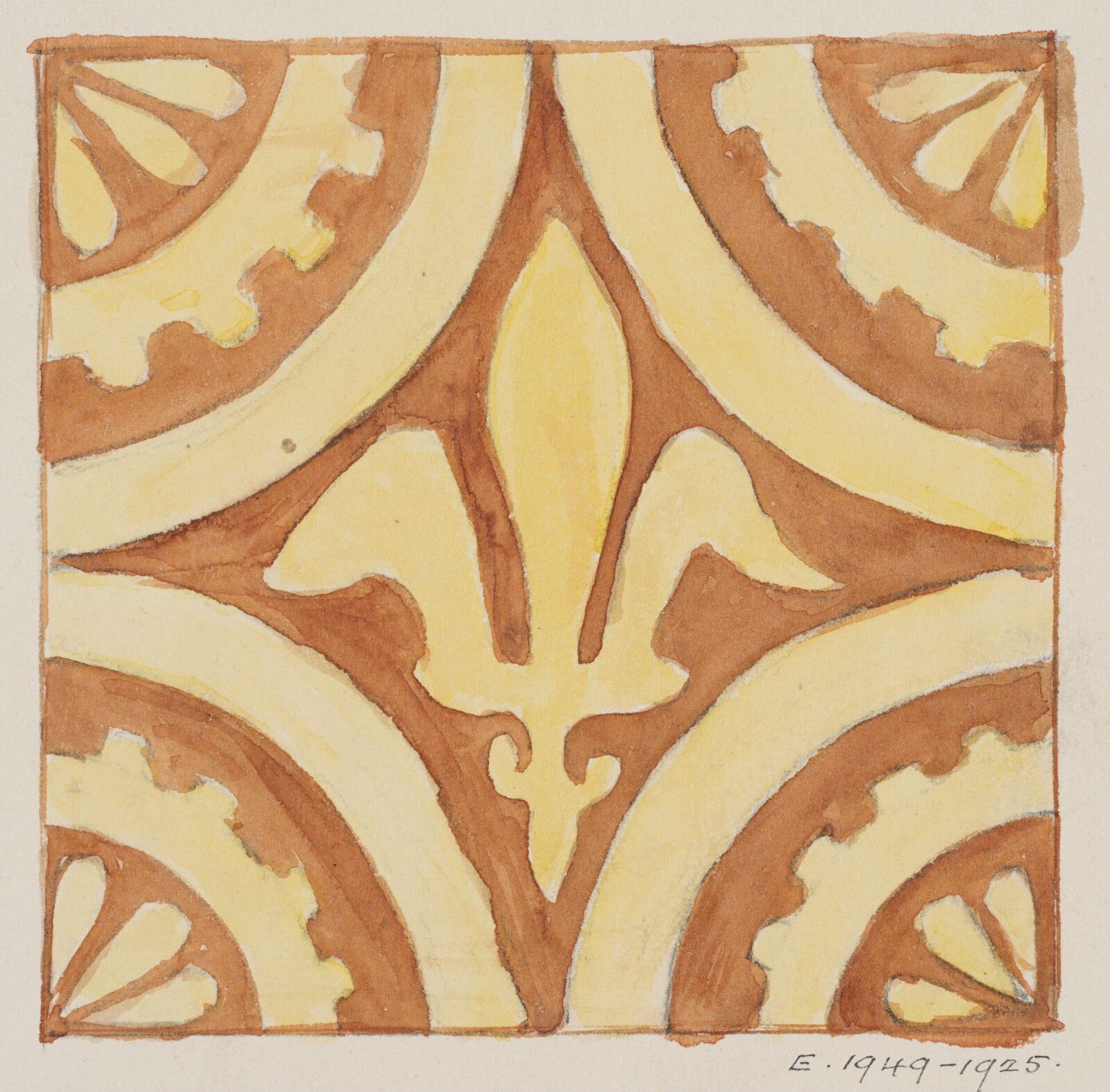 Drawing, Augustus Franks, ca. 1850-1897