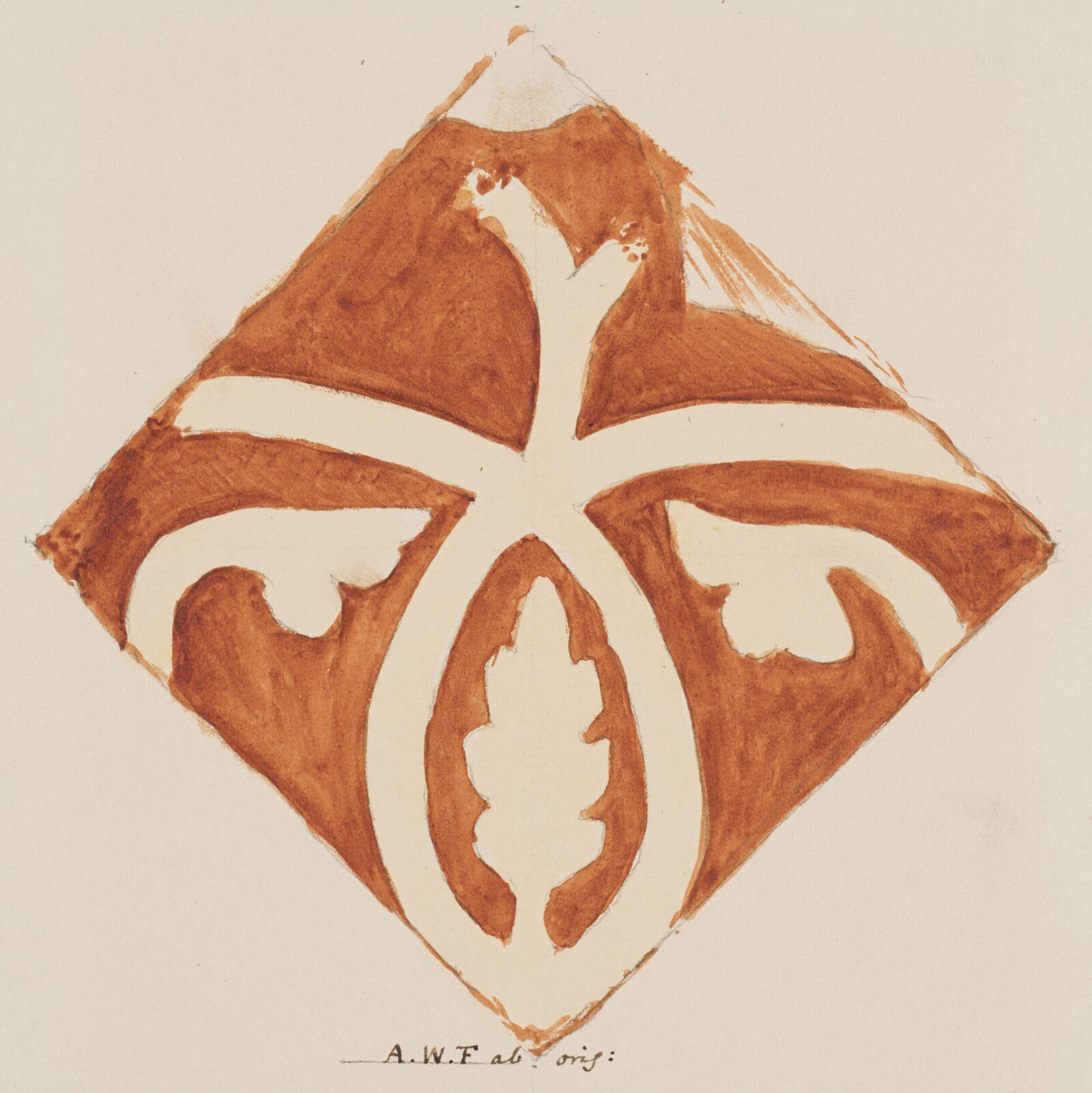 Drawing, Augustus Franks, ca. 1850-1897