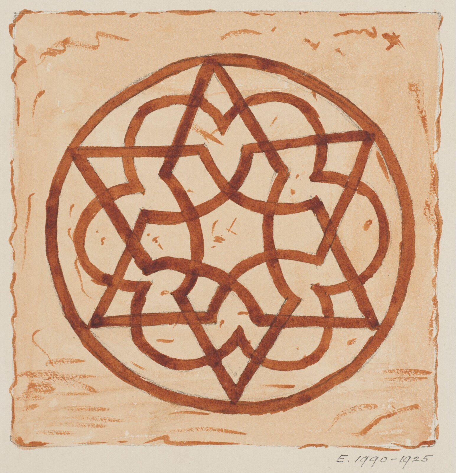 Drawing, Augustus Franks, ca. 1850-1897