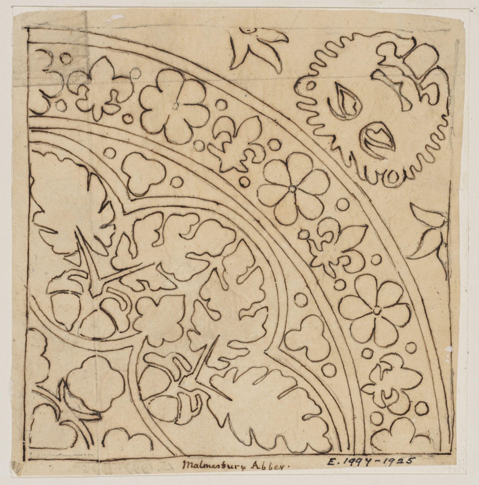 Drawing, Augustus Franks, ca. 1850-1897
