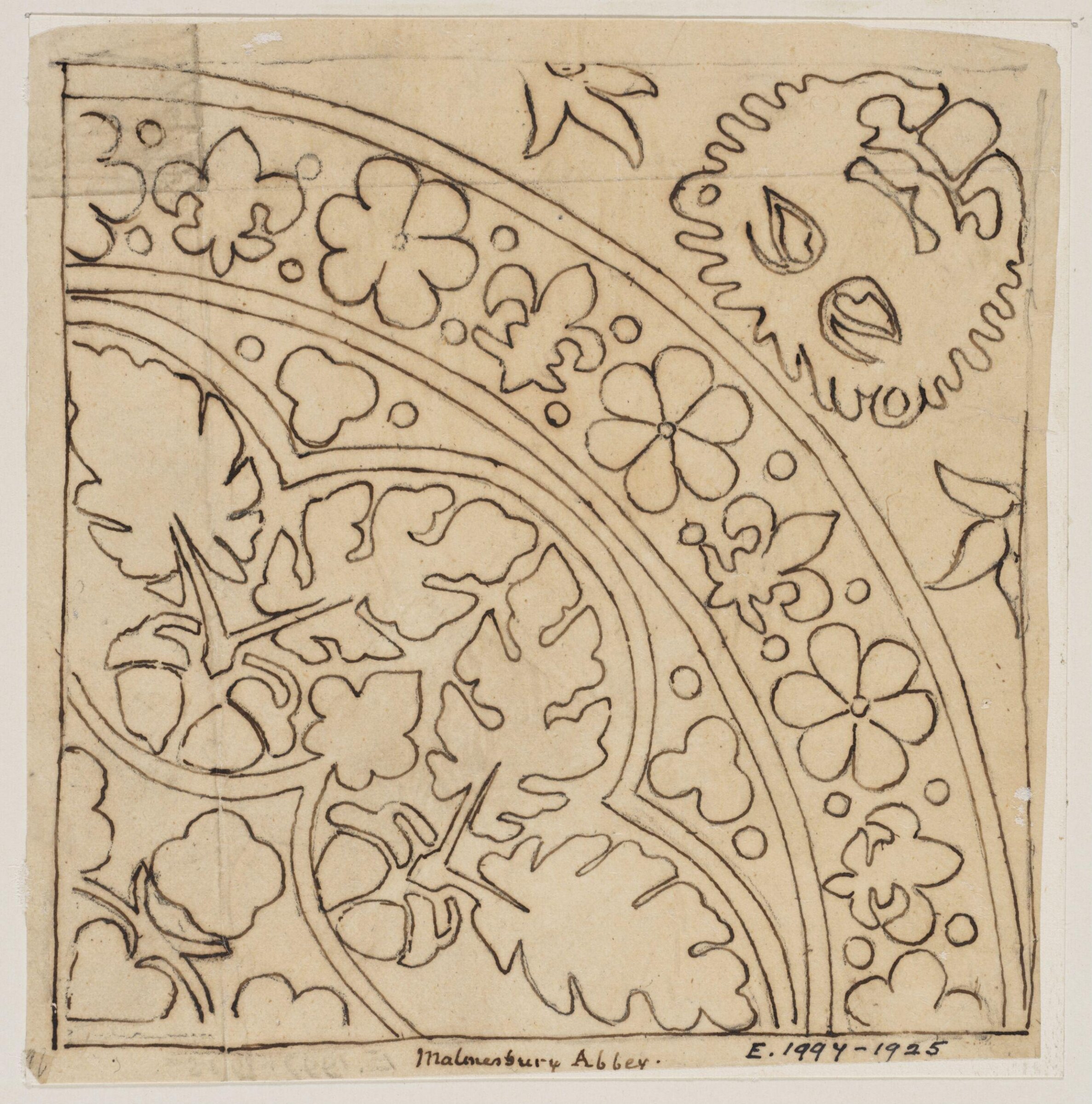 Drawing, Augustus Franks, ca. 1850-1897